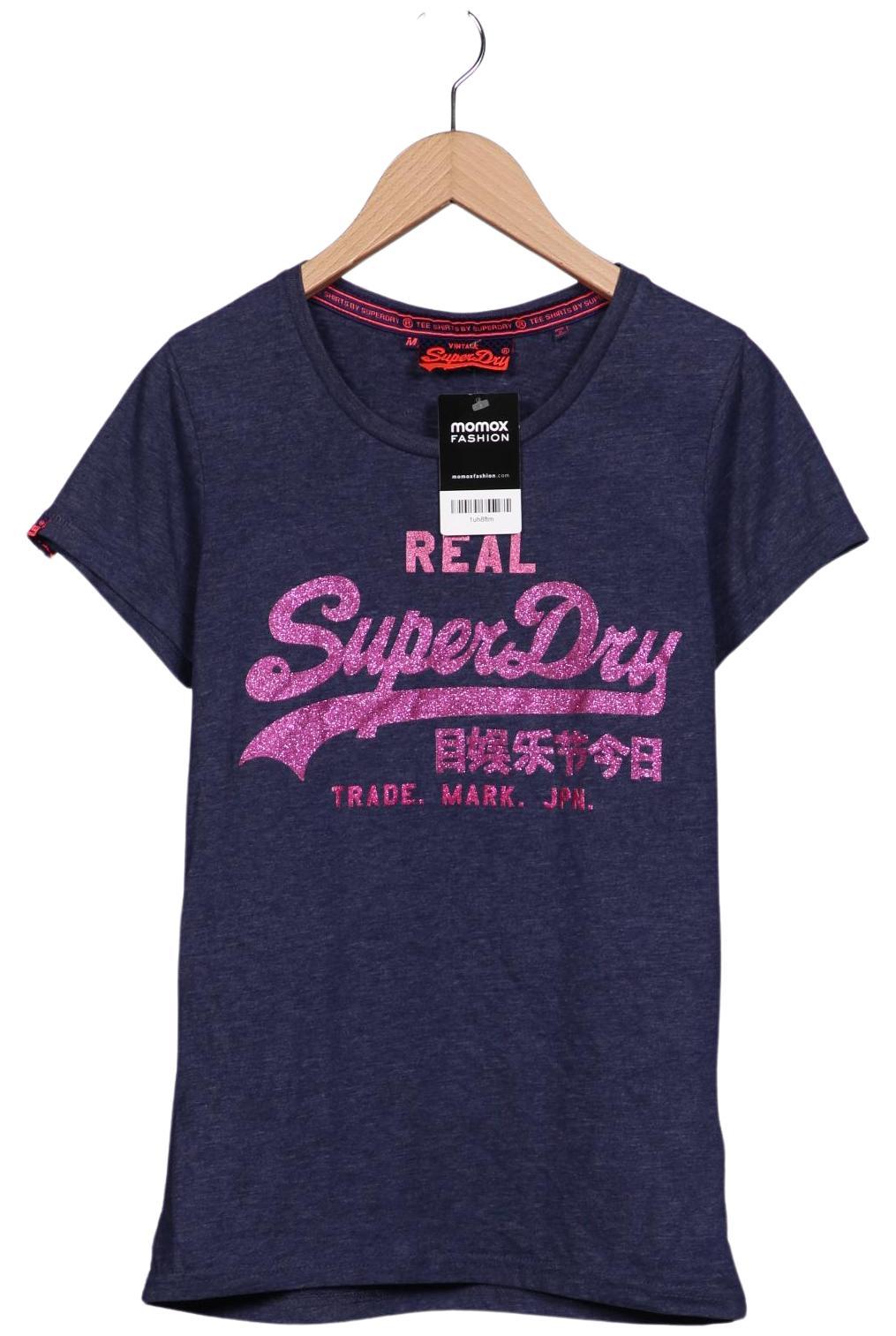 

Superdry Damen T-Shirt, marineblau, Gr. 38