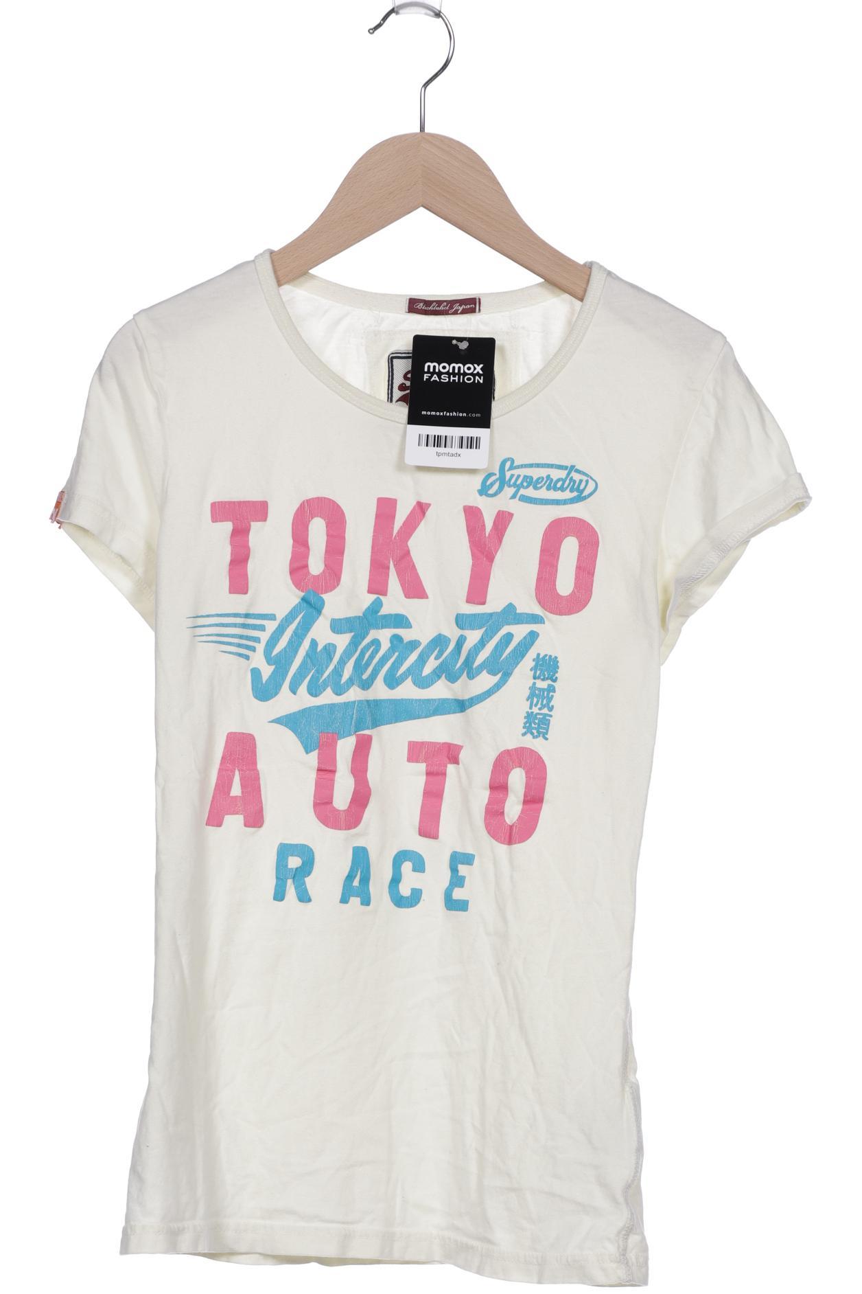 

Superdry Damen T-Shirt, gelb, Gr. 38