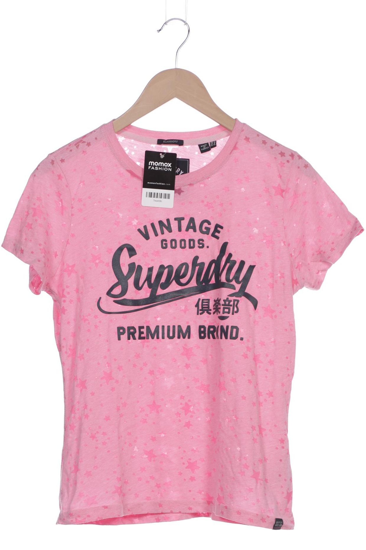

Superdry Damen T-Shirt, pink, Gr. 40