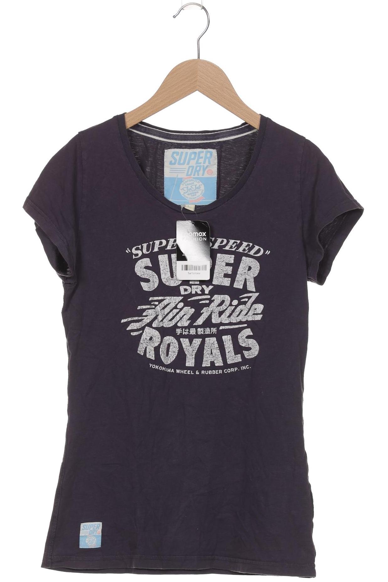 

Superdry Damen T-Shirt, flieder, Gr. 42