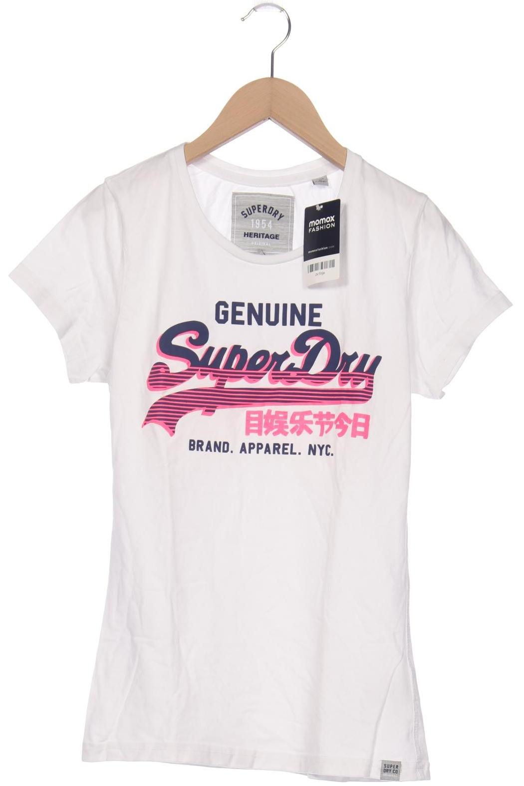 

Superdry Damen T-Shirt, weiß, Gr. 40