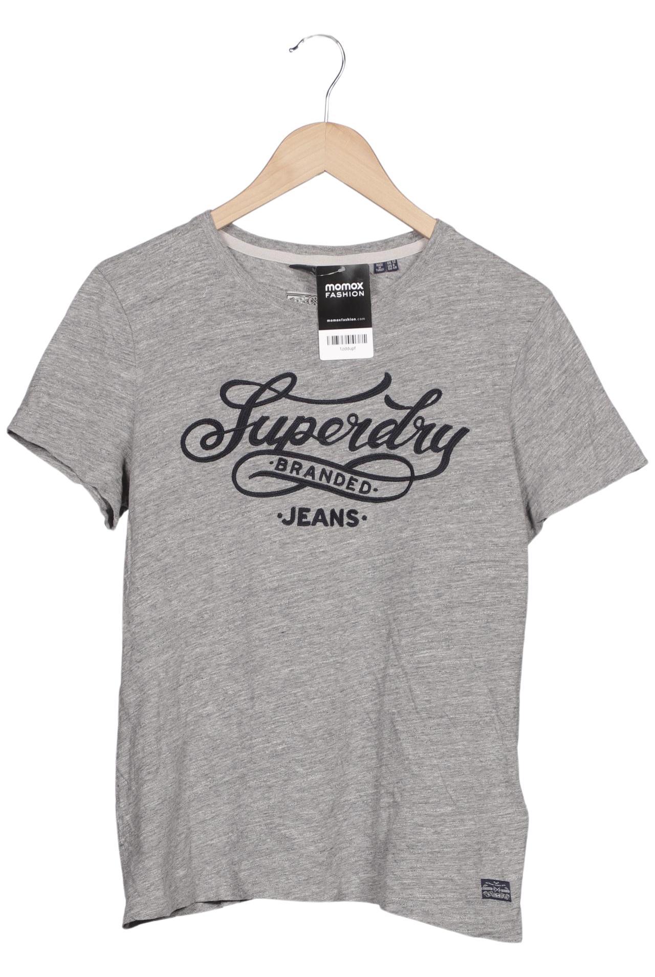 

Superdry Damen T-Shirt, grau, Gr. 40