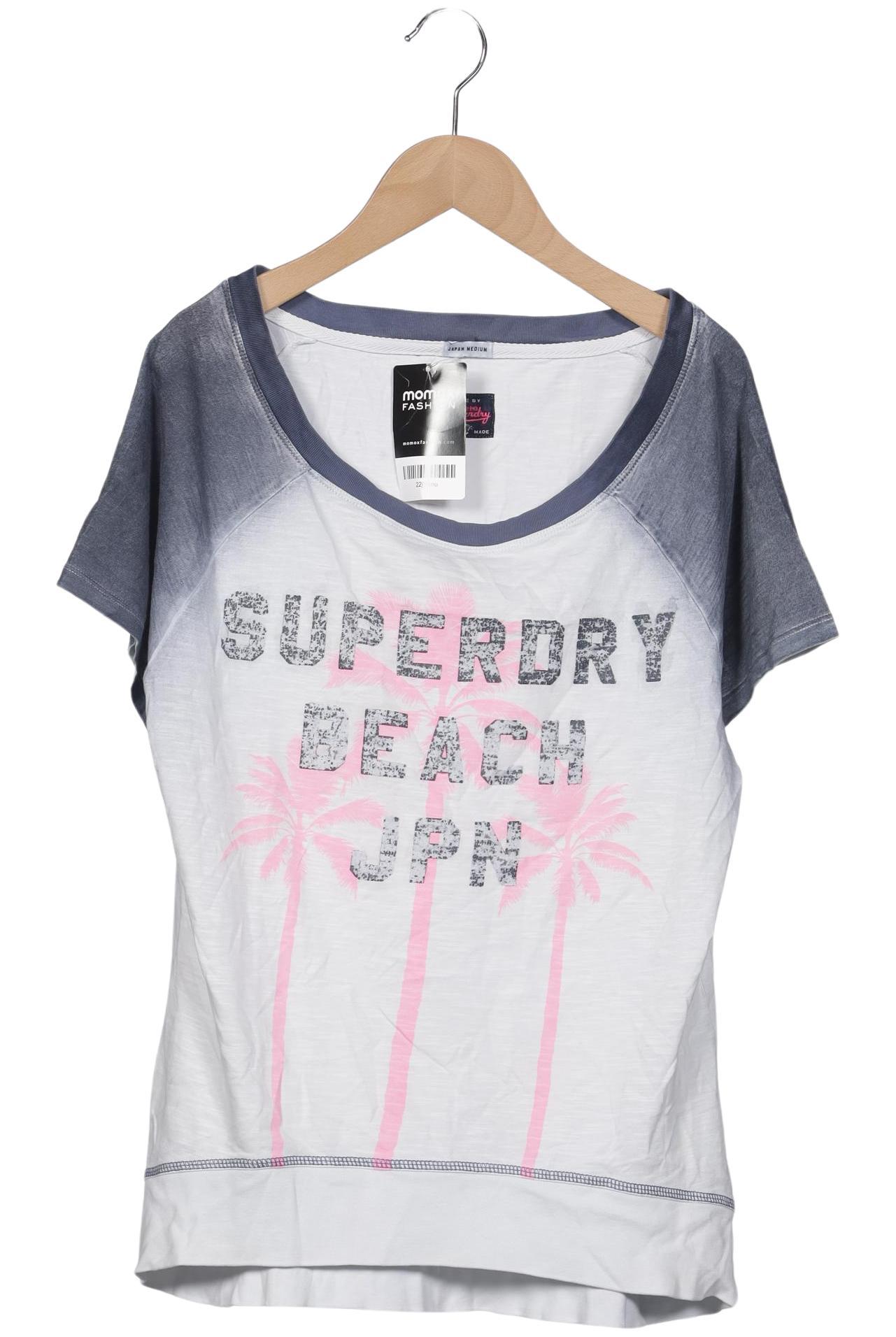 

Superdry Damen T-Shirt, weiß, Gr. 38