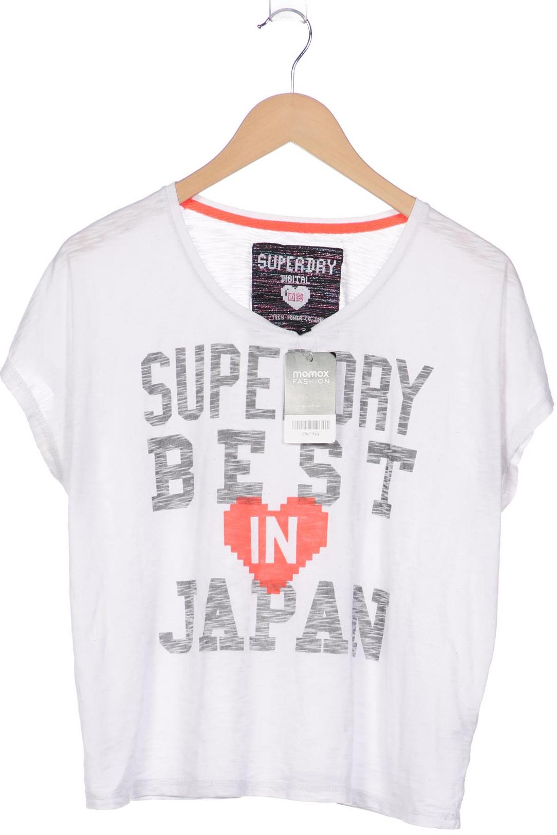 

Superdry Damen T-Shirt, silber