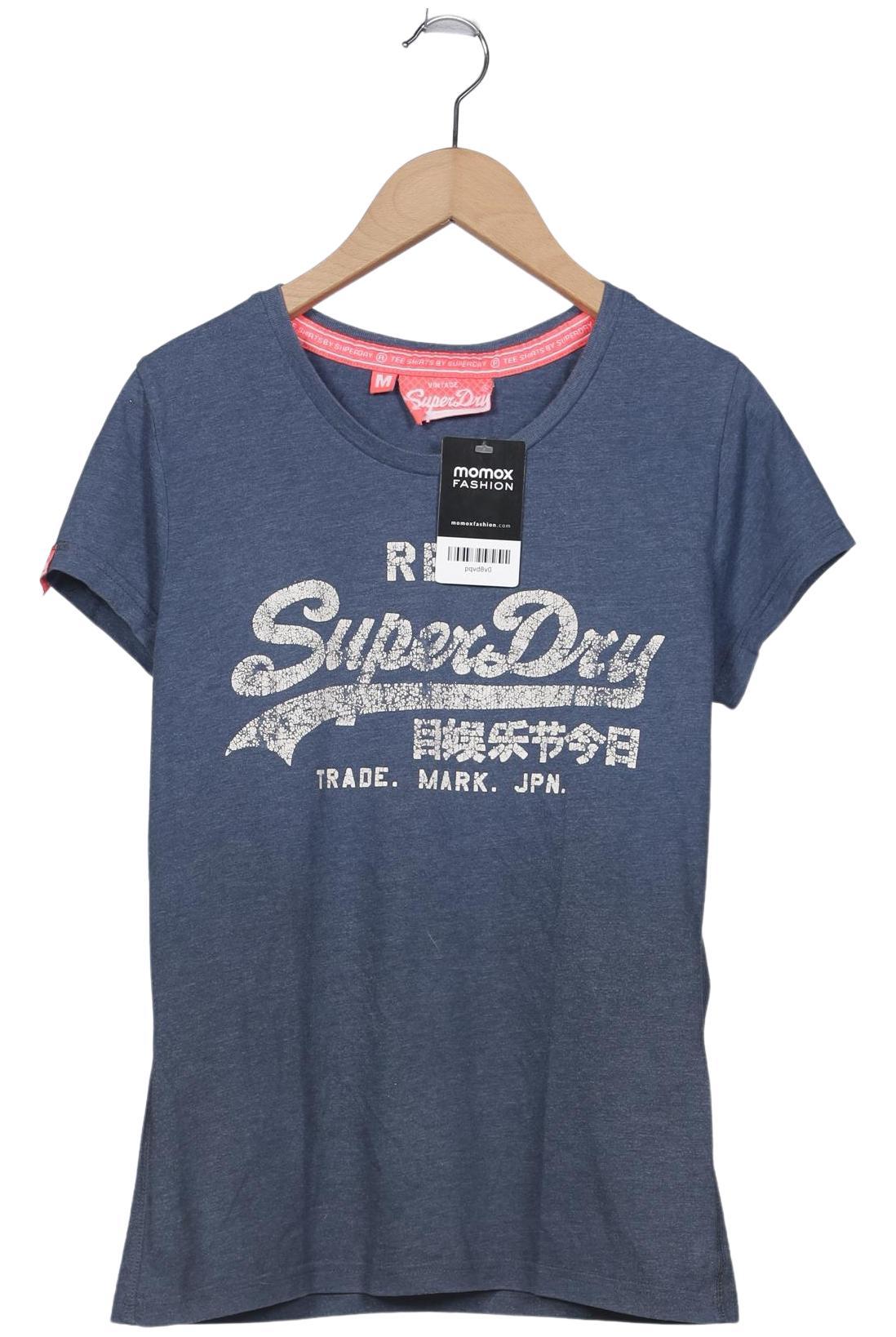 

Superdry Damen T-Shirt, marineblau, Gr. 38