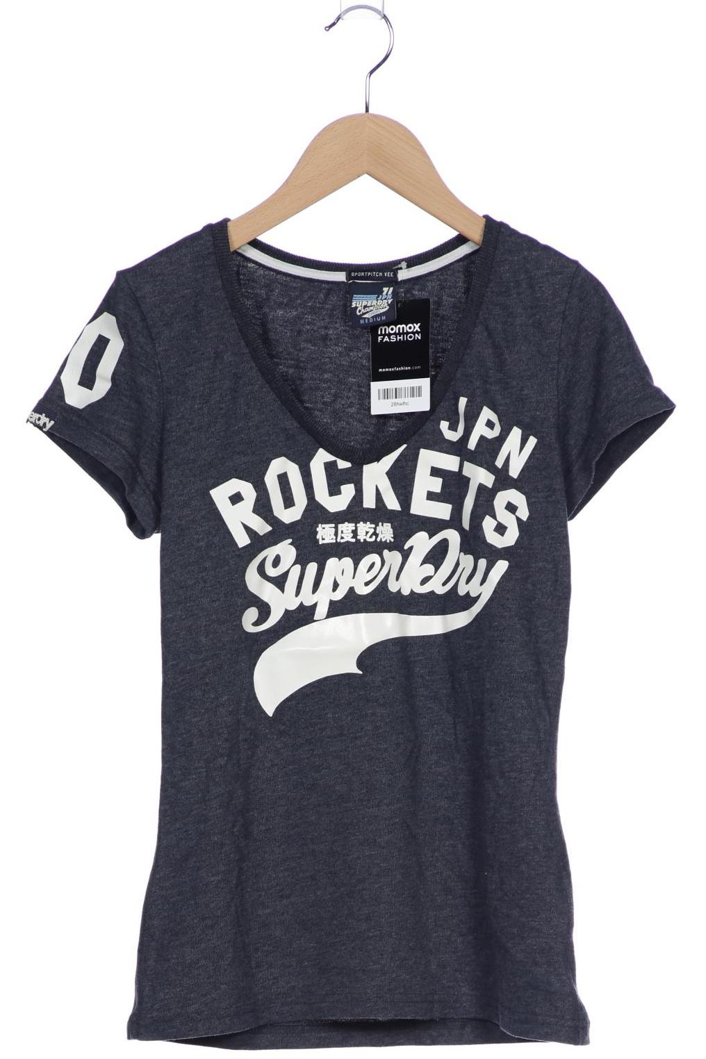 

Superdry Damen T-Shirt, marineblau, Gr. 38