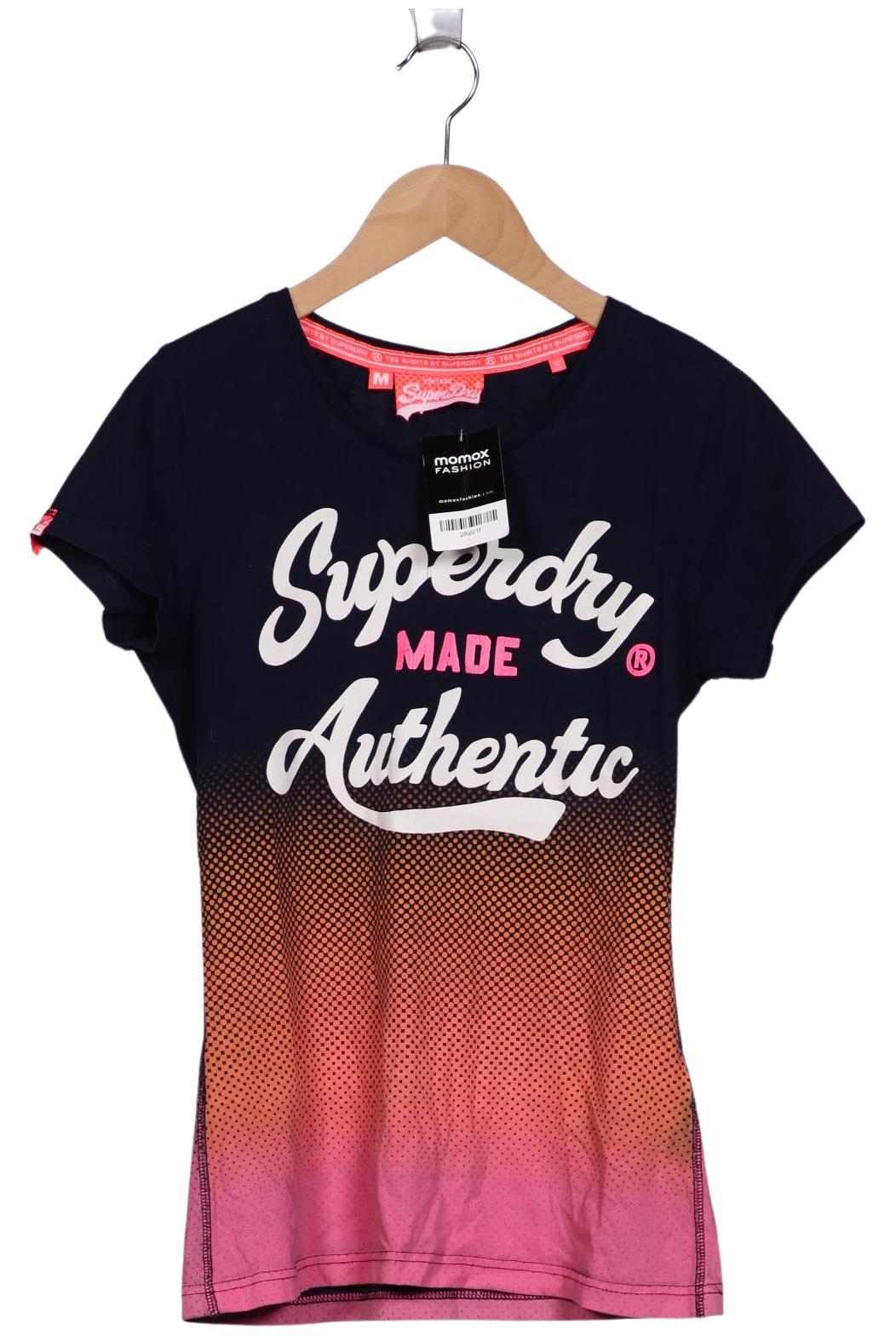 

Superdry Damen T-Shirt, marineblau, Gr. 38