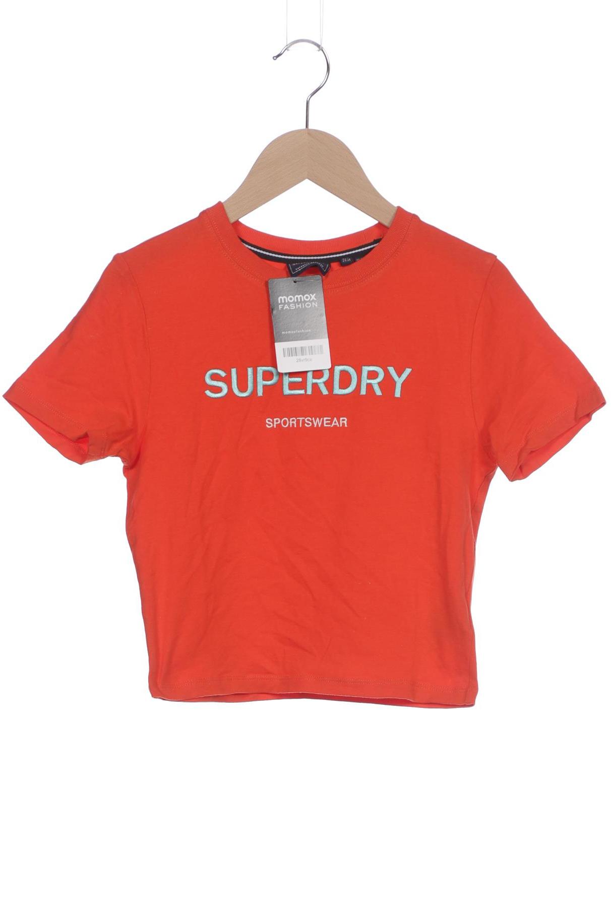 

Superdry Damen T-Shirt, orange, Gr. 36