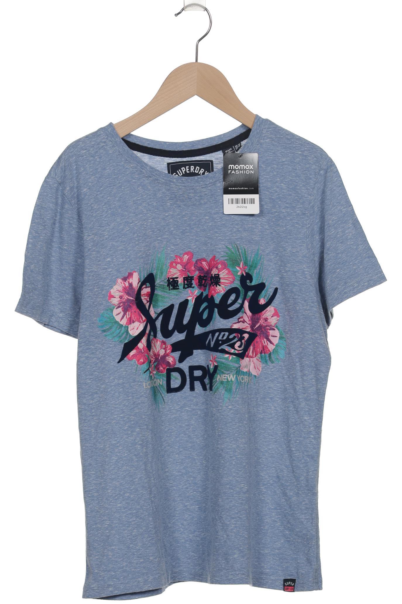 

Superdry Damen T-Shirt, blau, Gr. 42