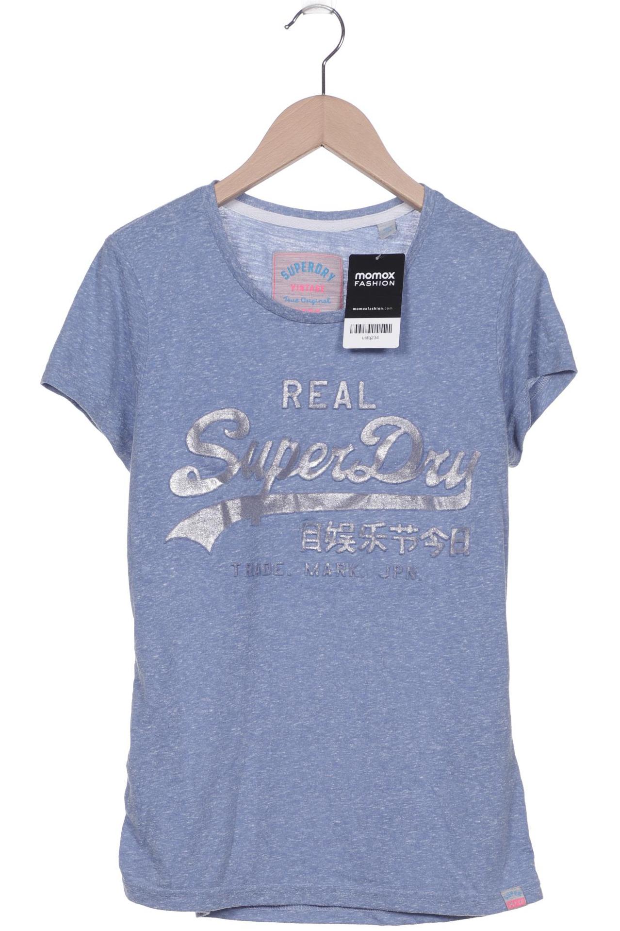 

Superdry Damen T-Shirt, hellblau, Gr. 40