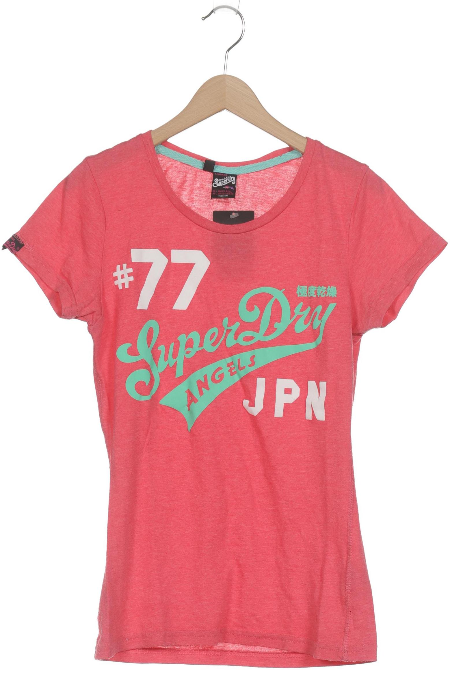 

Superdry Damen T-Shirt, pink, Gr. 36