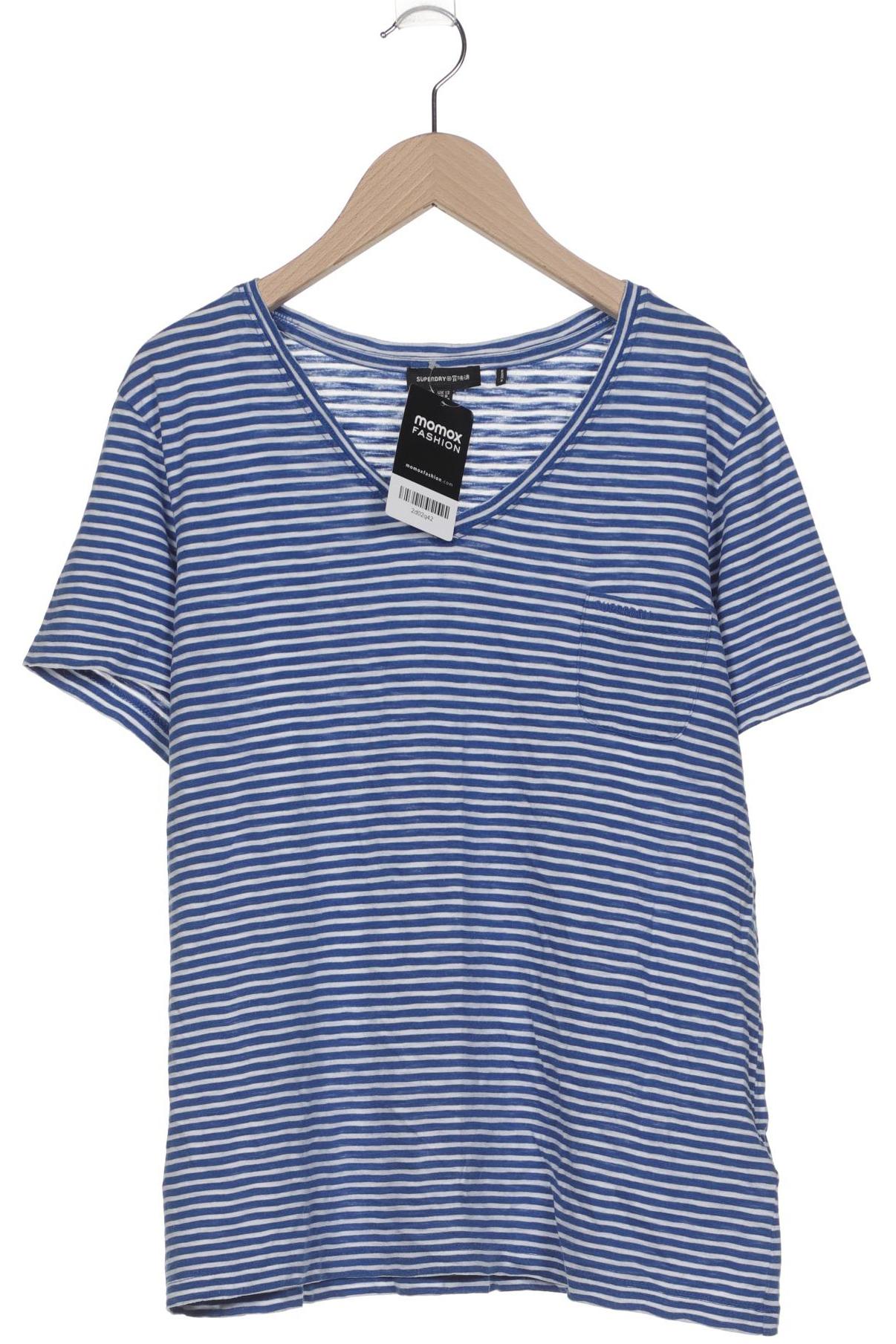 

Superdry Damen T-Shirt, blau, Gr. 40