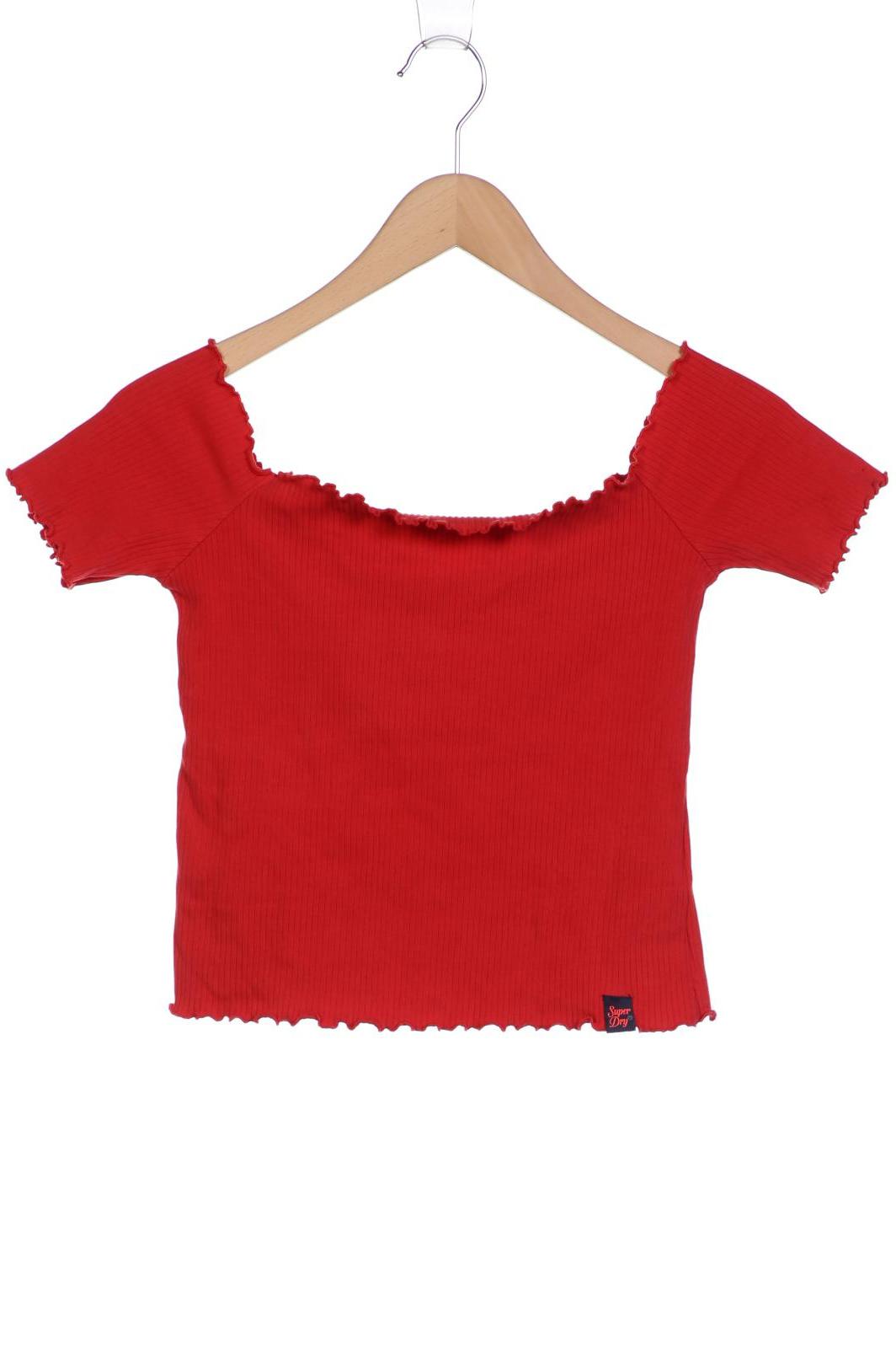 

Superdry Damen T-Shirt, rot