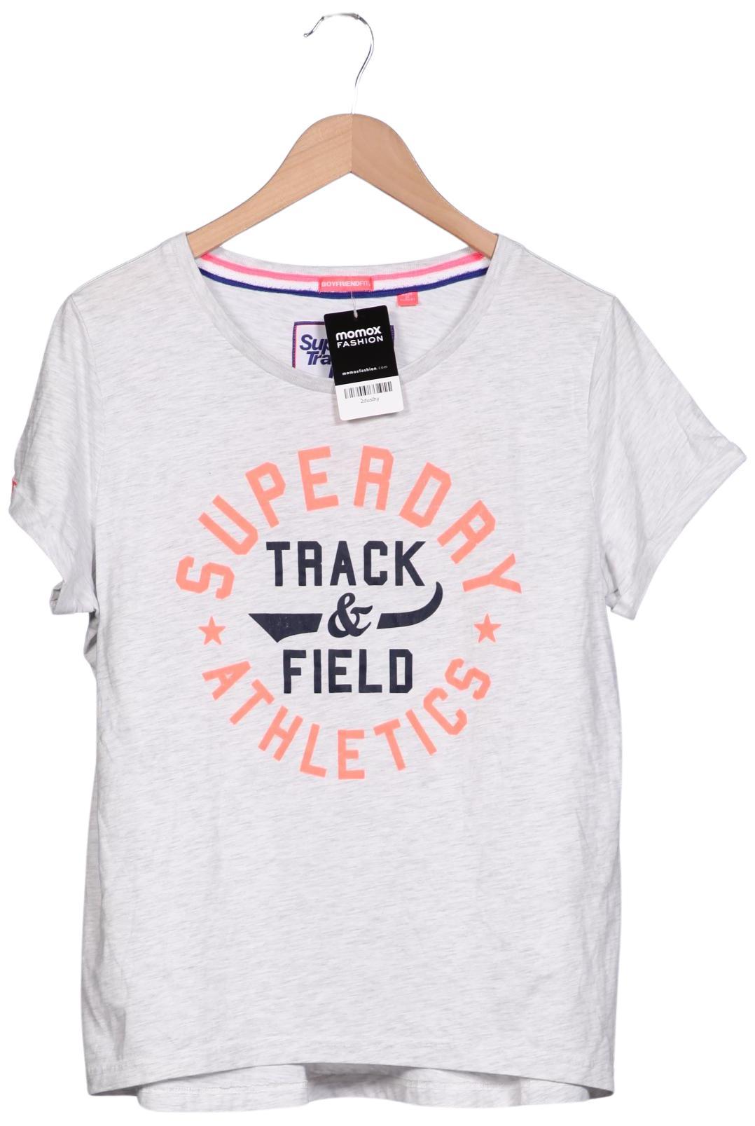 

Superdry Damen T-Shirt, grau, Gr. 38