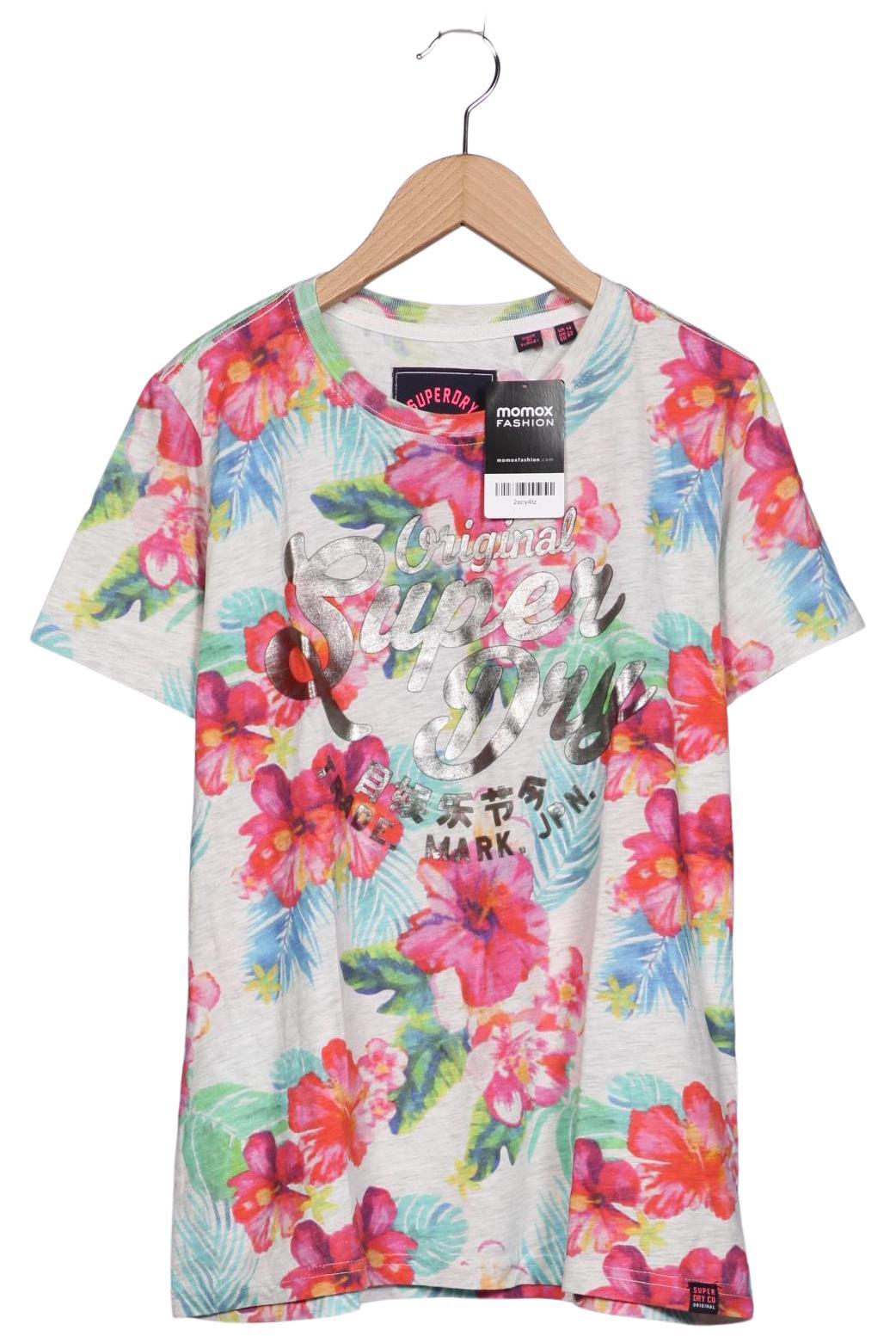 

Superdry Damen T-Shirt, grau, Gr. 42