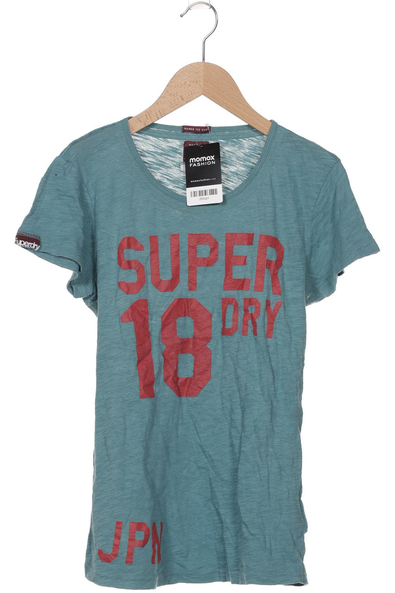 

Superdry Damen T-Shirt, türkis, Gr. 42