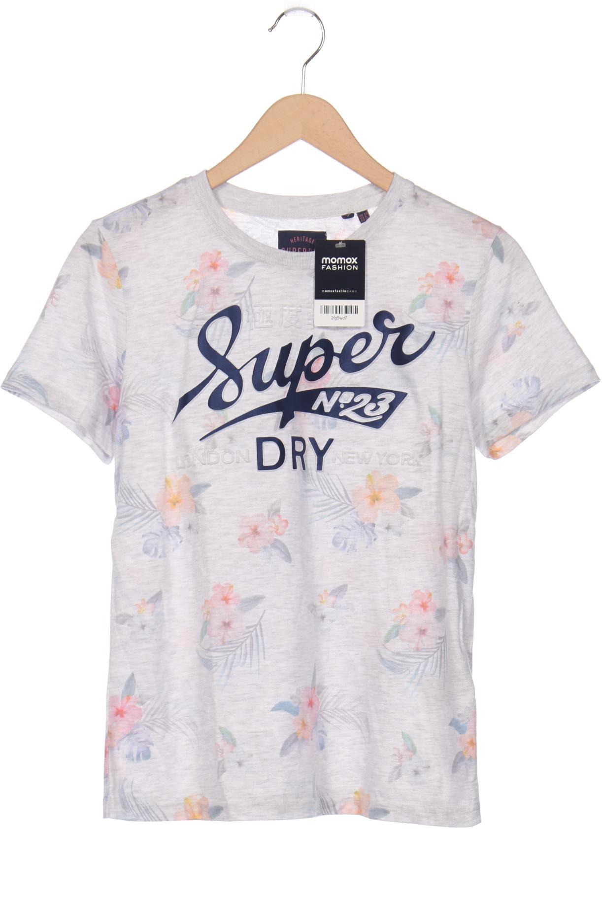 

Superdry Damen T-Shirt, grau, Gr. 40