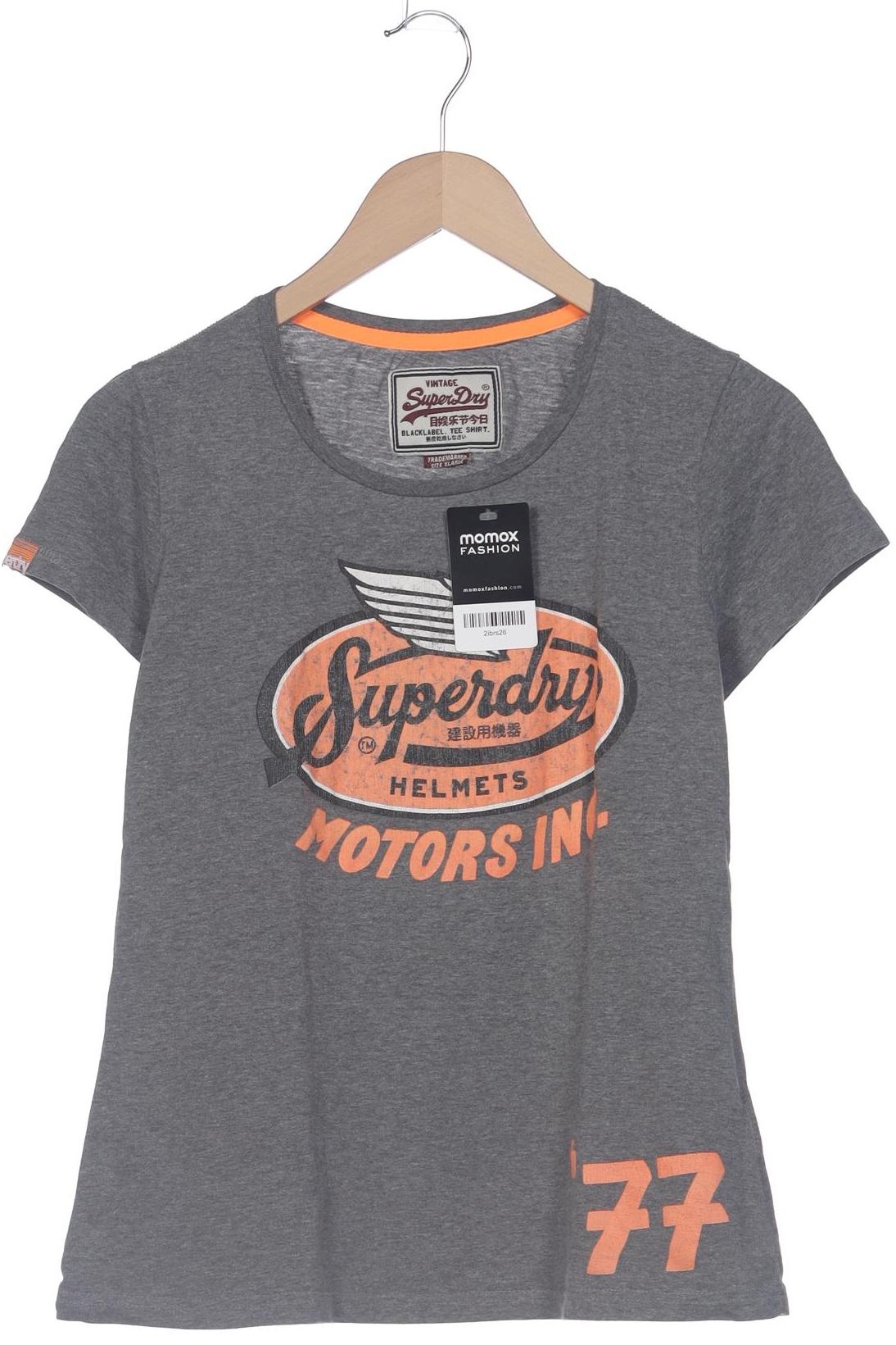 

Superdry Damen T-Shirt, grau, Gr. 44