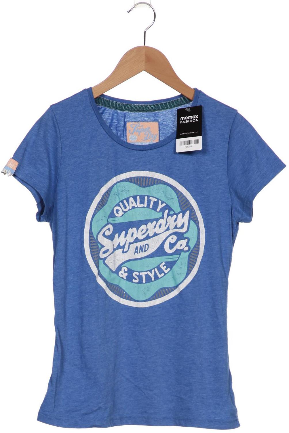 

Superdry Damen T-Shirt, blau