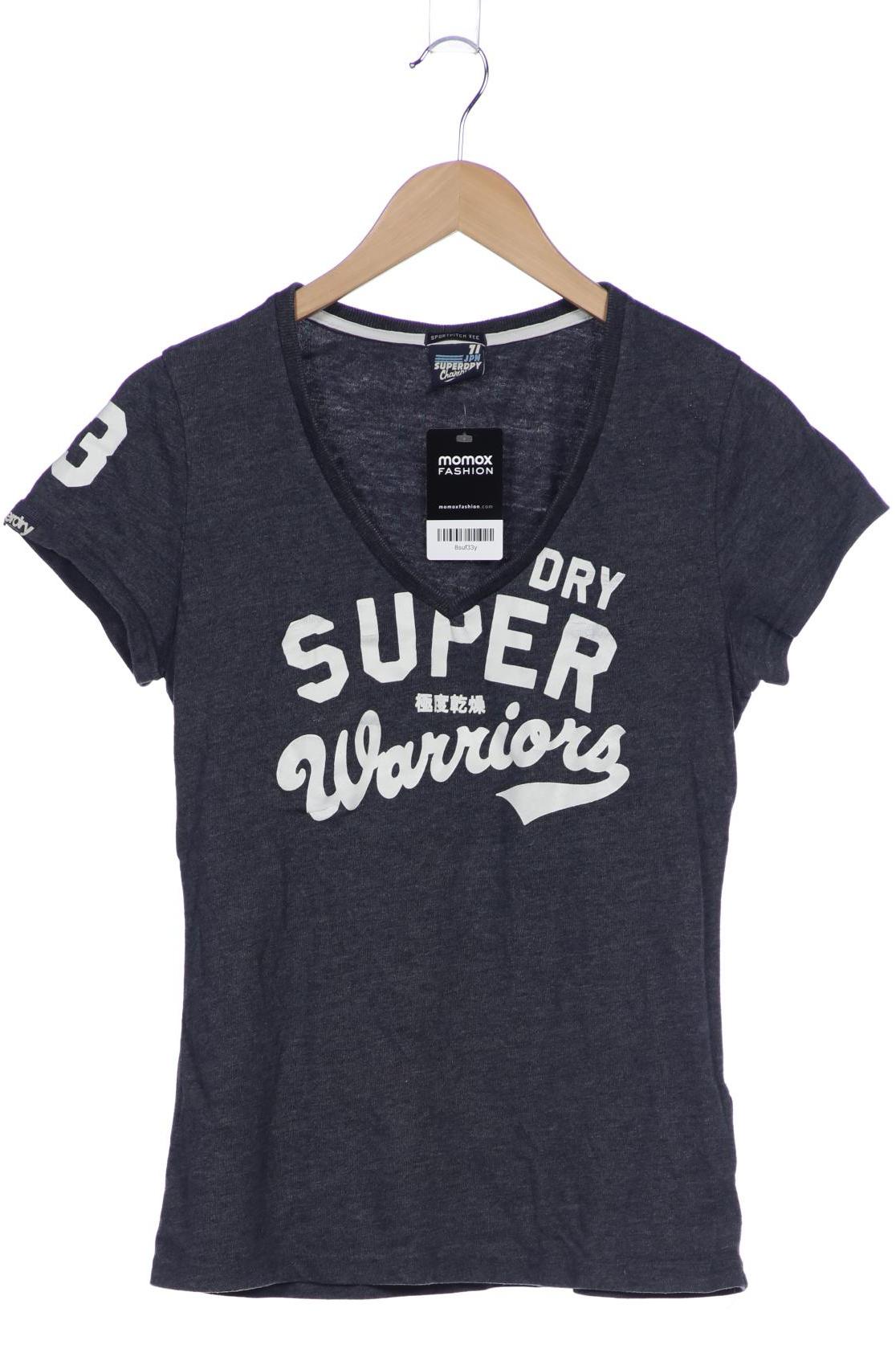 

Superdry Damen T-Shirt, grau, Gr. 44