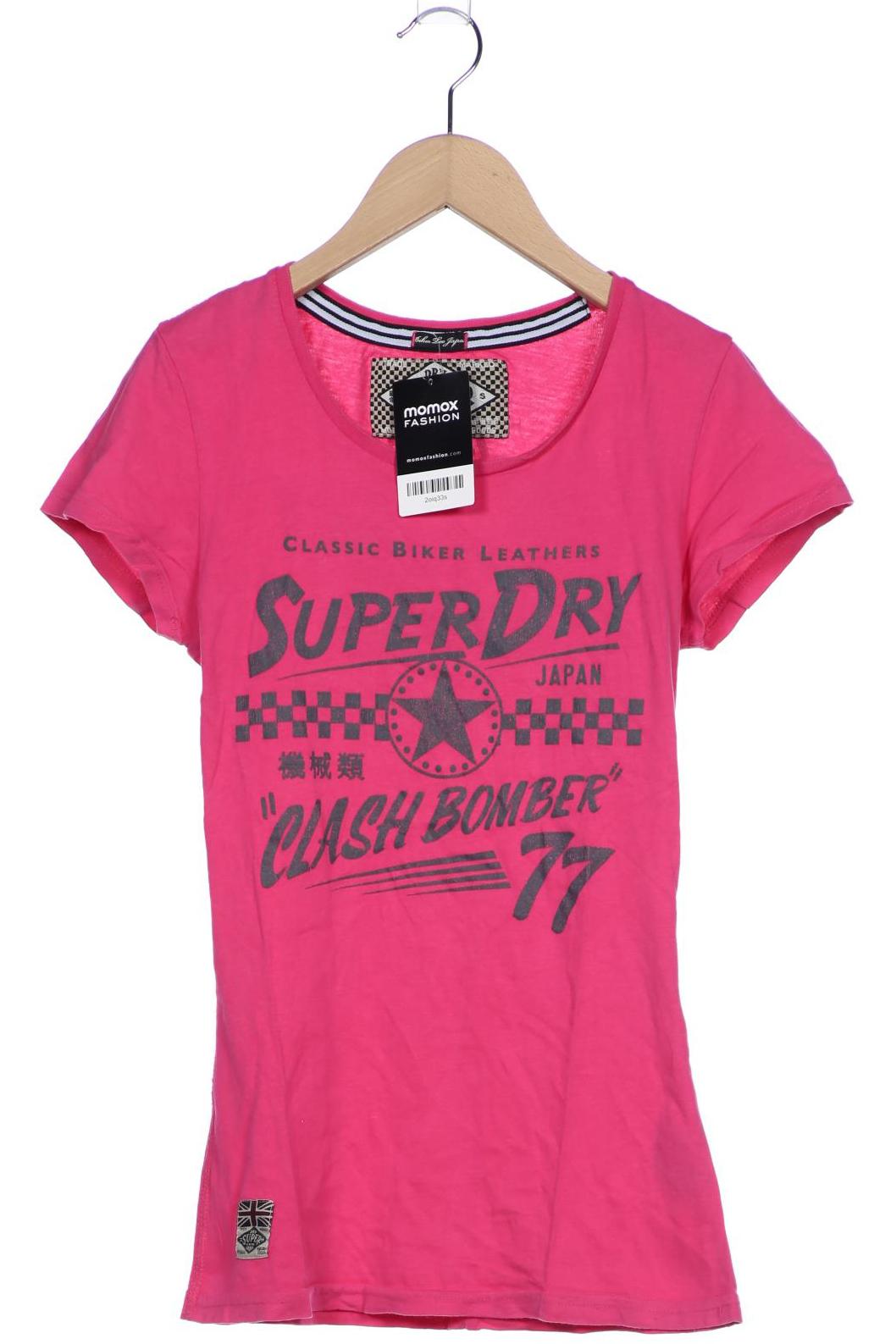 

Superdry Damen T-Shirt, pink, Gr. 36
