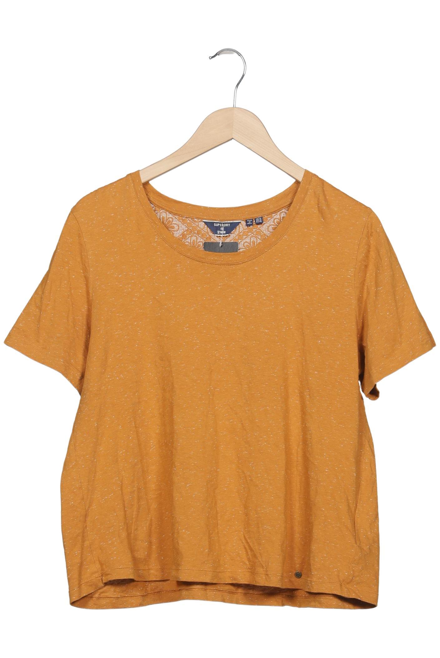 

Superdry Damen T-Shirt, orange, Gr. 42