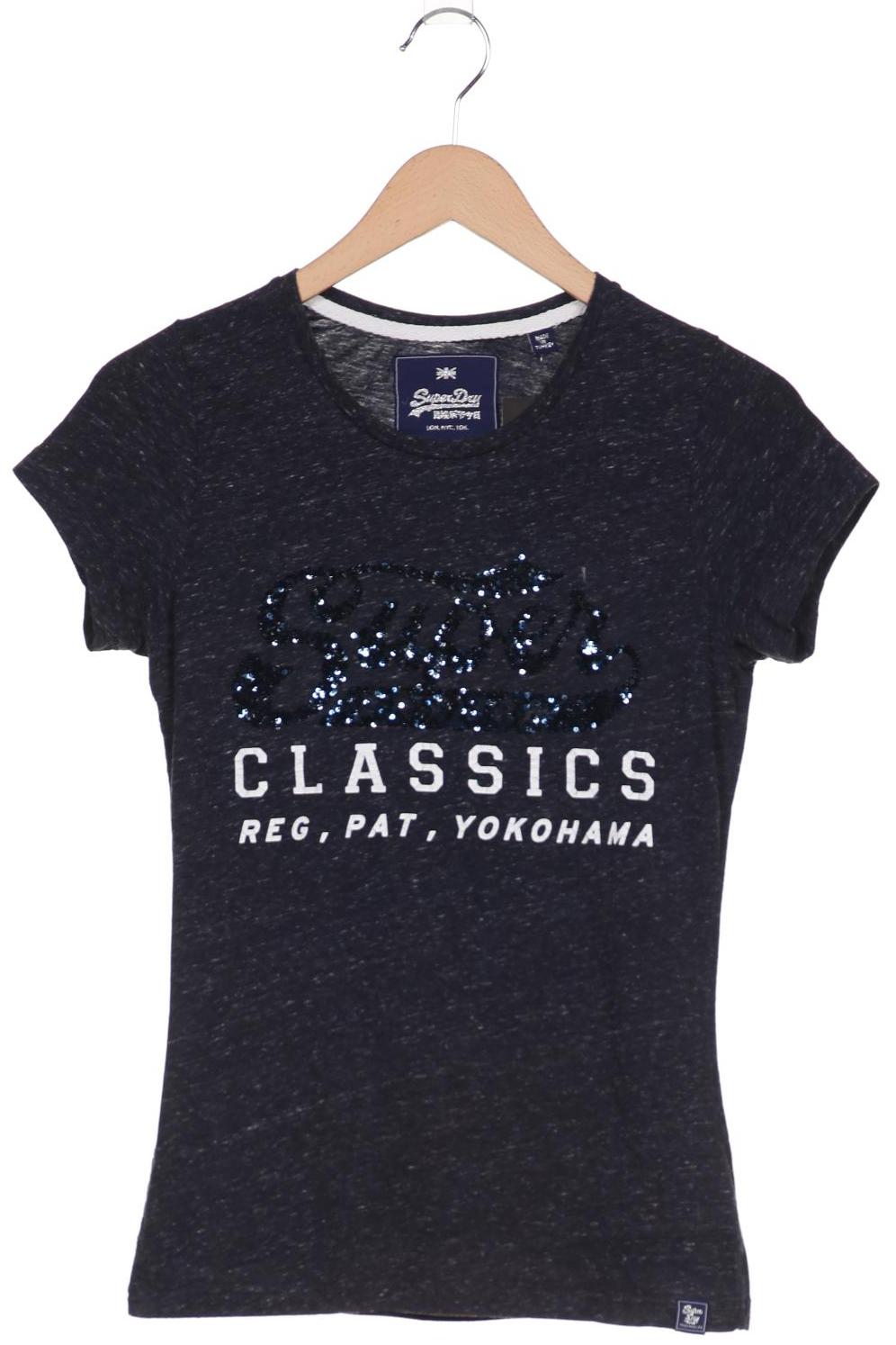 

Superdry Damen T-Shirt, marineblau