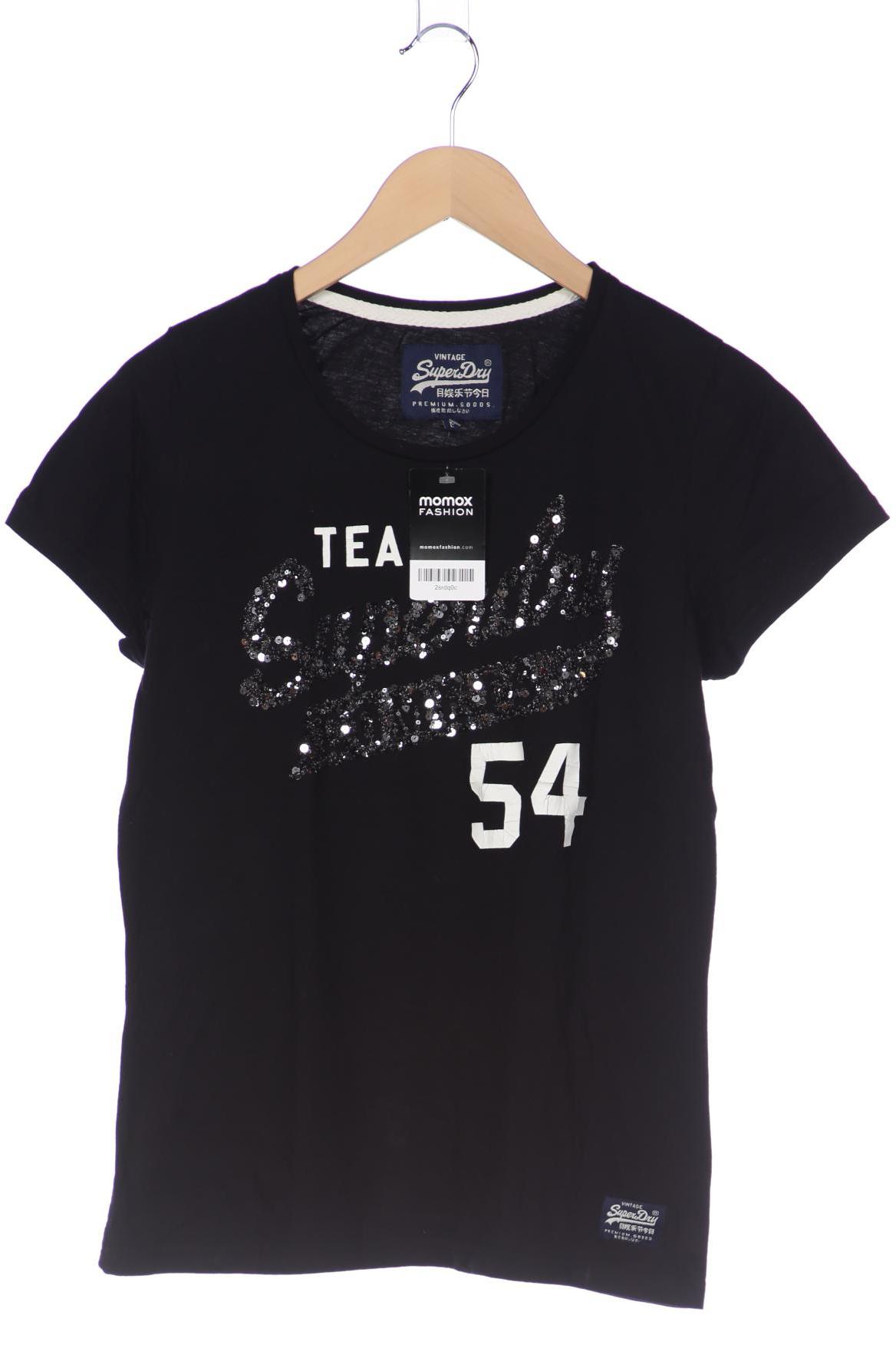 

Superdry Damen T-Shirt, schwarz, Gr. 44