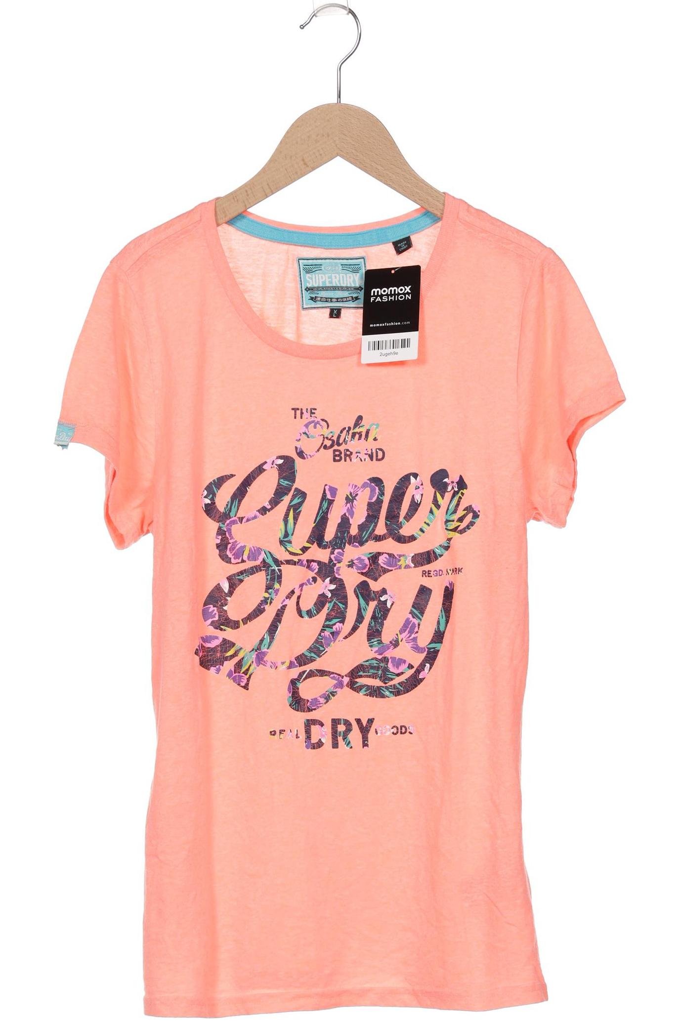 

Superdry Damen T-Shirt, neon, Gr. 44