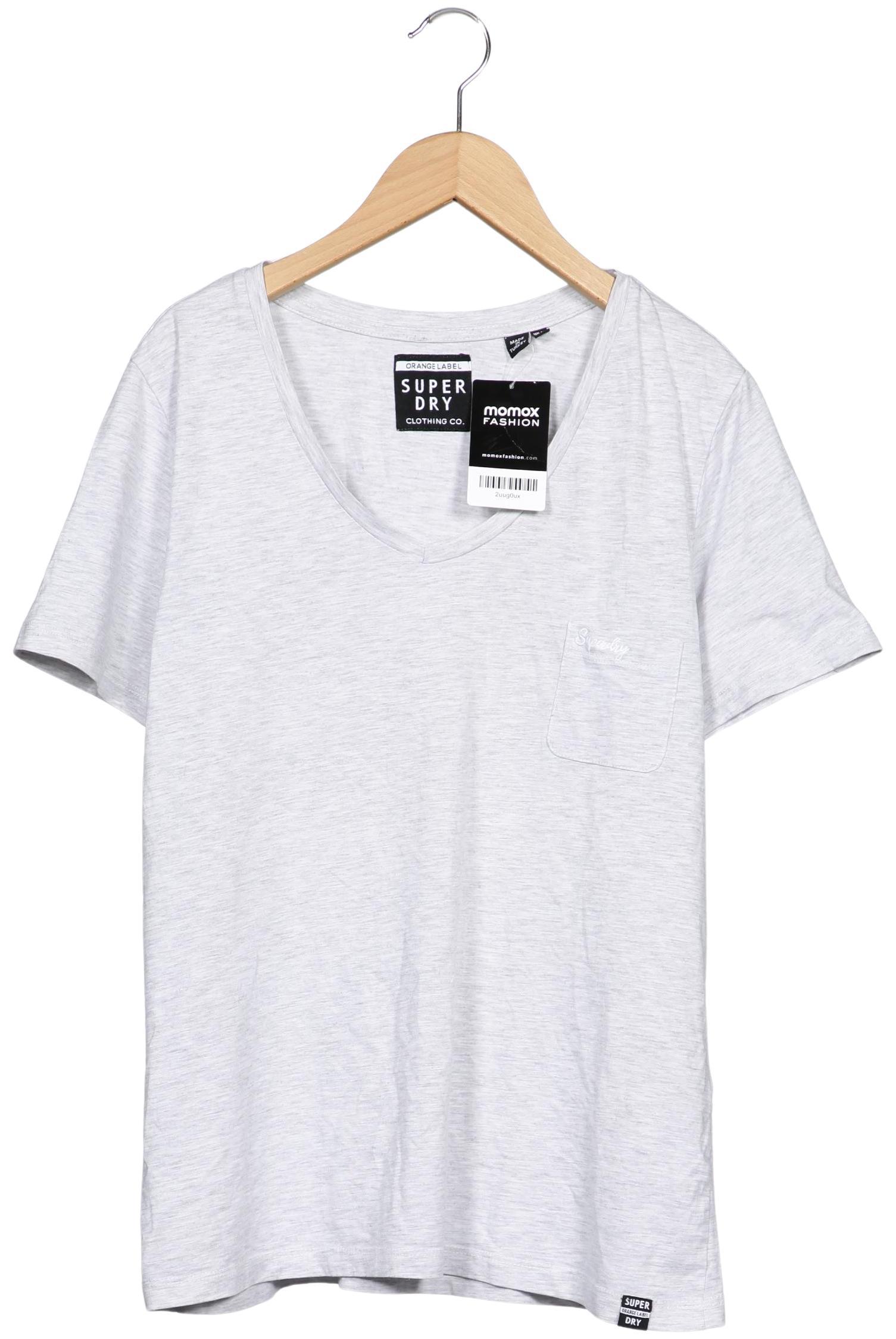 

Superdry Damen T-Shirt, grau, Gr. 42