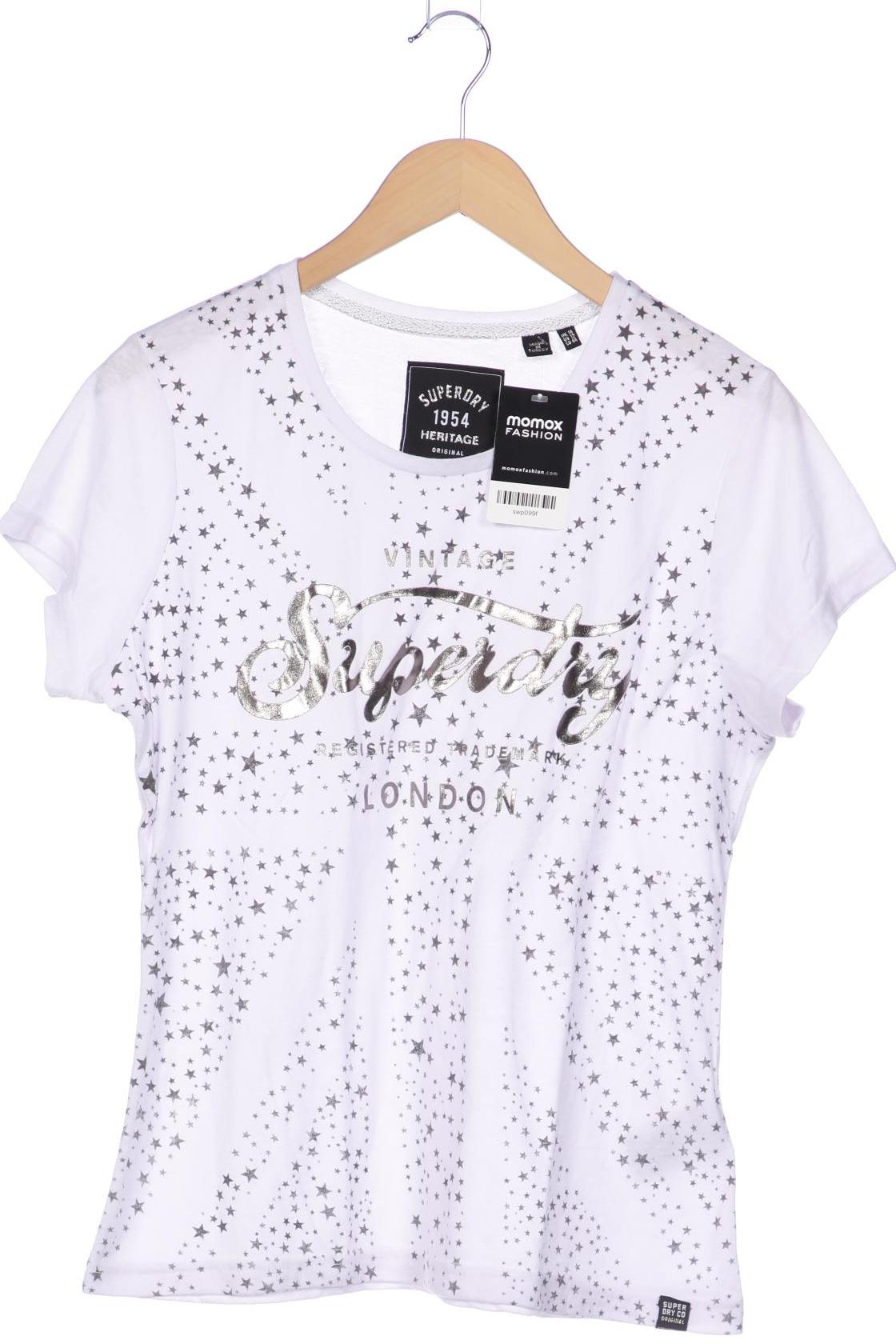 

Superdry Damen T-Shirt, weiß, Gr. 44