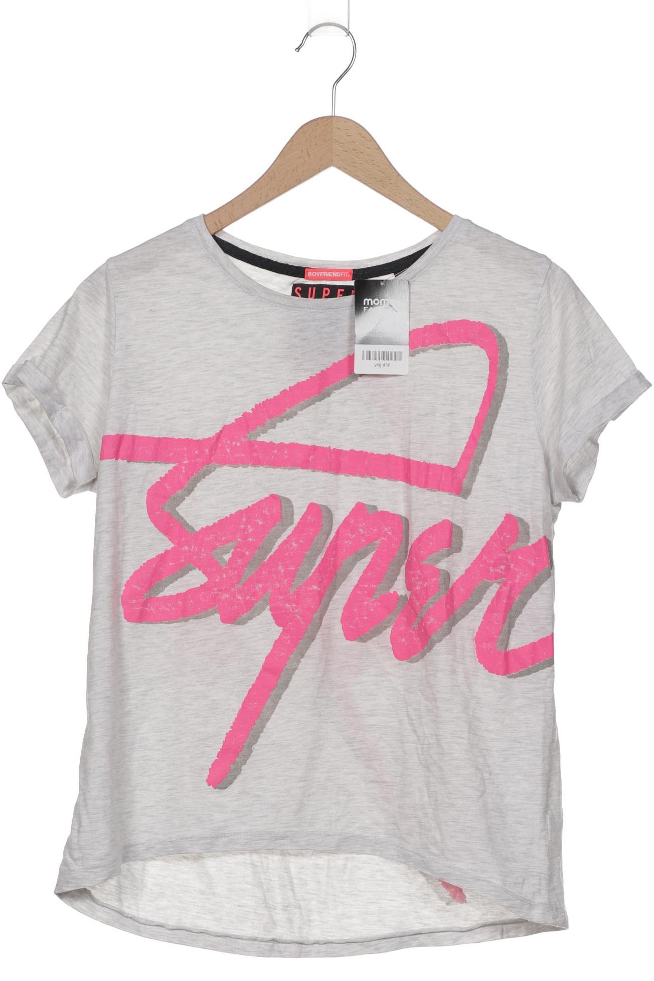 

Superdry Damen T-Shirt, grau, Gr. 36