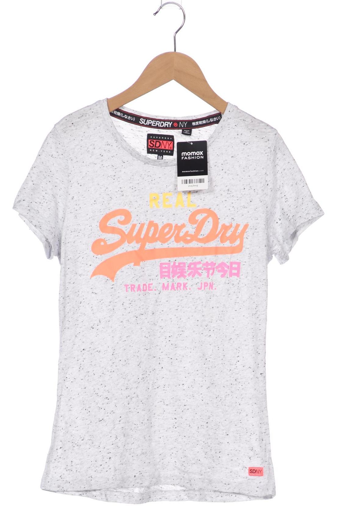 

Superdry Damen T-Shirt, grau, Gr. 38