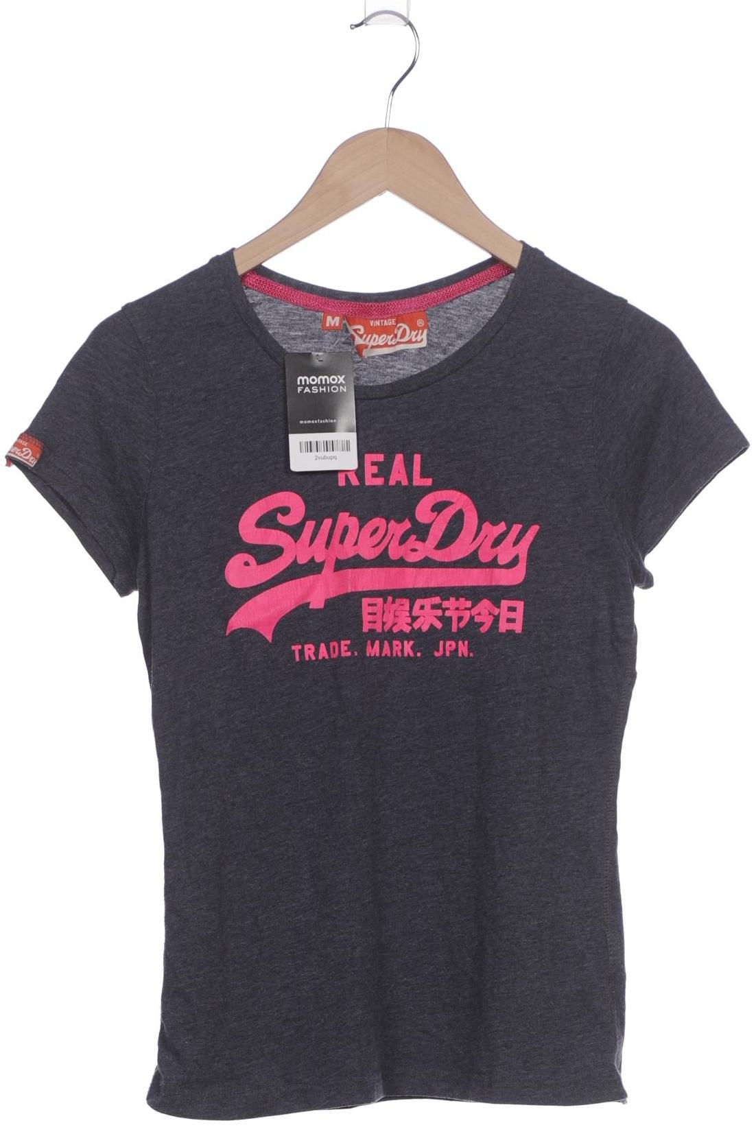 

Superdry Damen T-Shirt, marineblau, Gr. 38