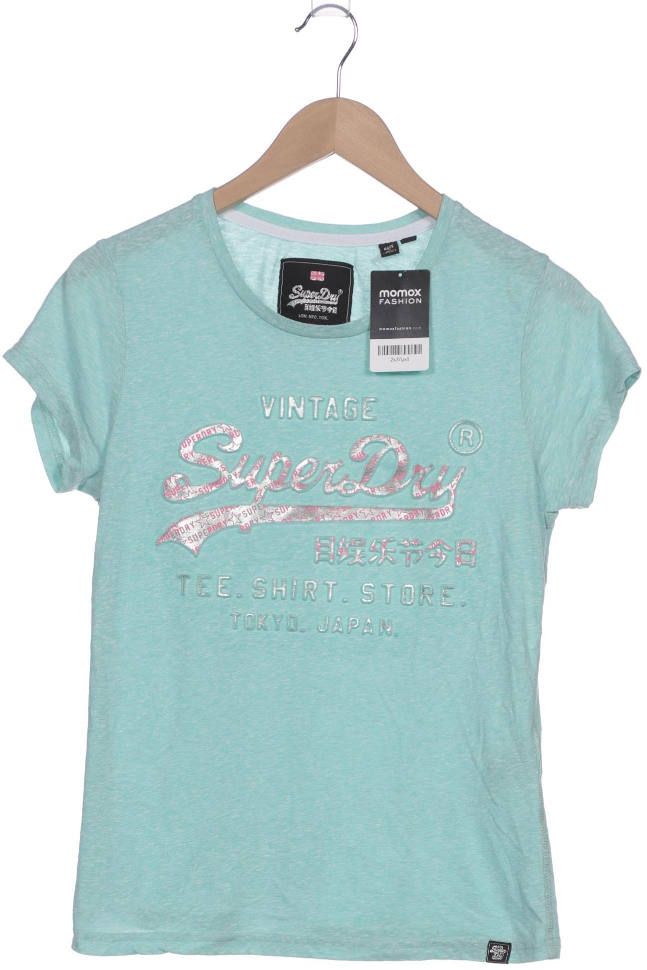 

Superdry Damen T-Shirt, türkis, Gr. 40