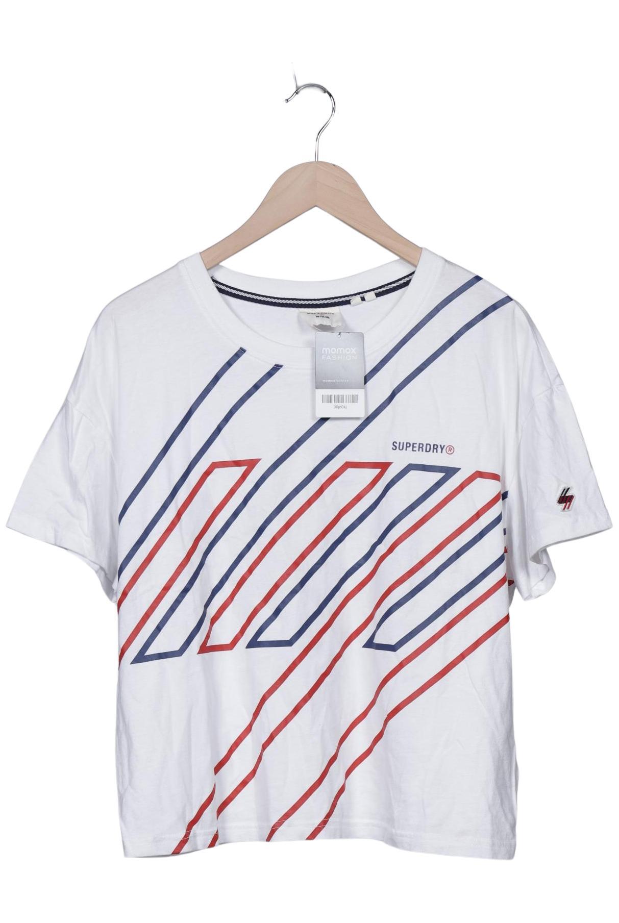 

Superdry Damen T-Shirt, weiß, Gr. 44