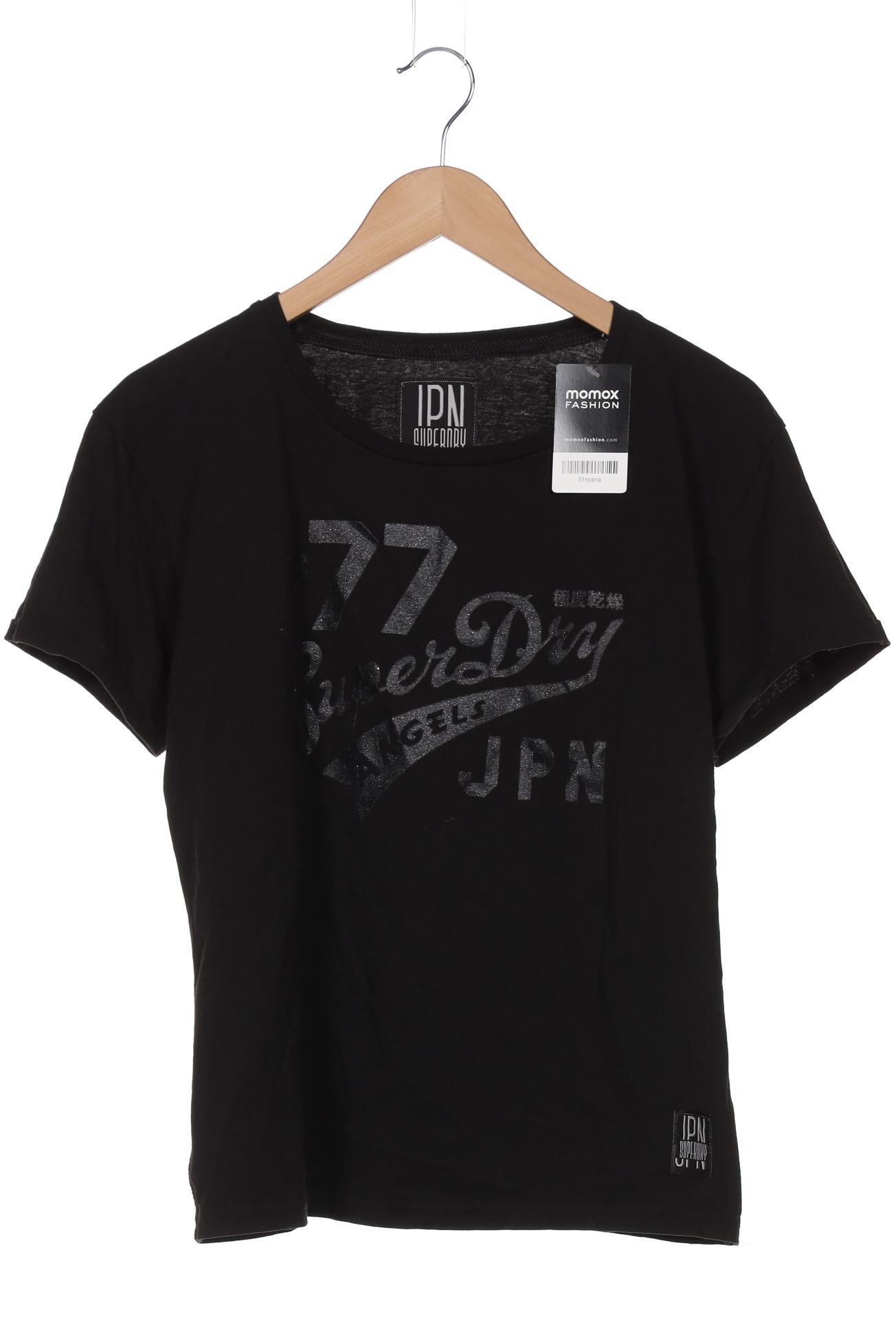 

Superdry Damen T-Shirt, schwarz, Gr. 42