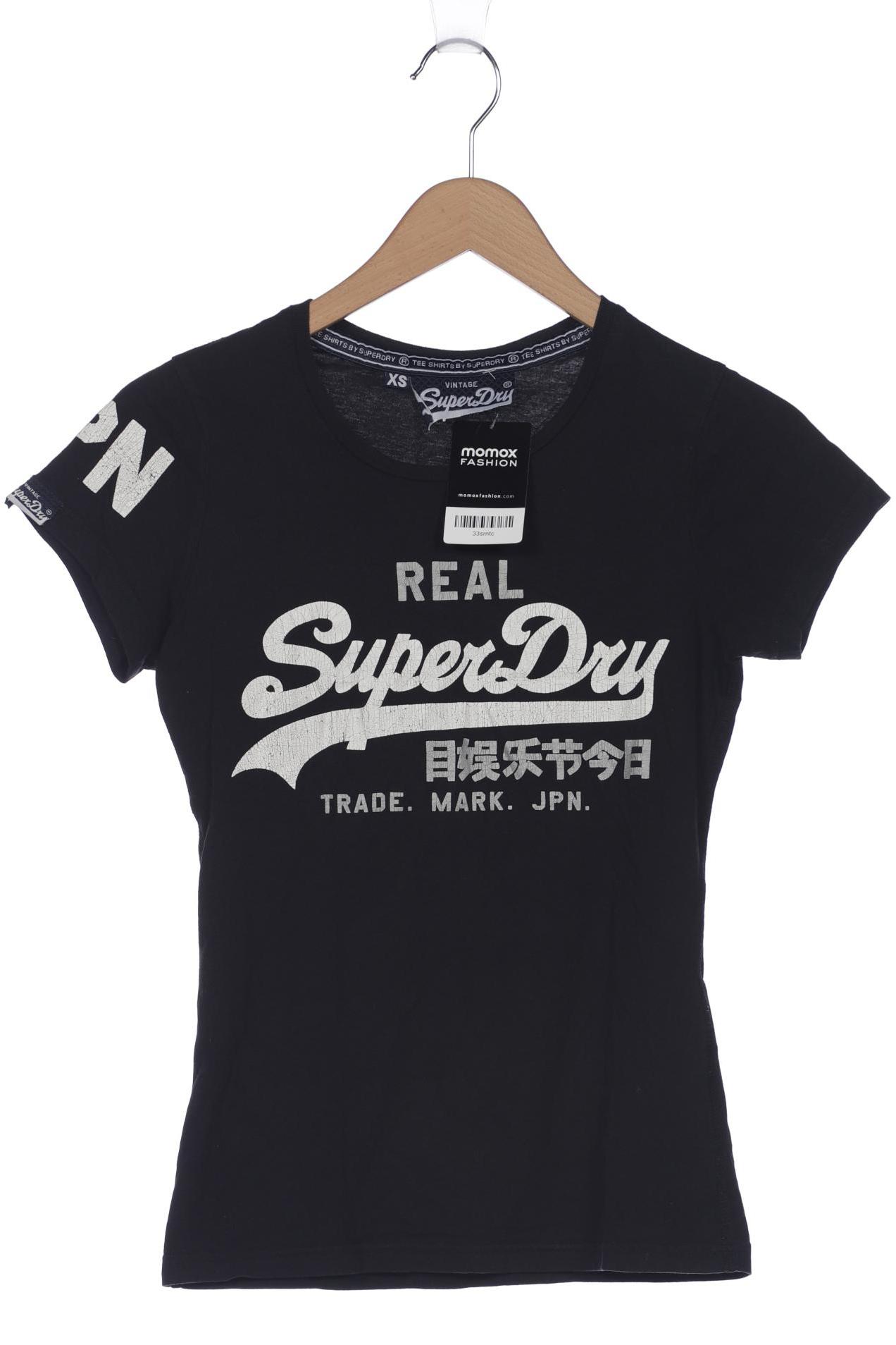 

Superdry Damen T-Shirt, schwarz