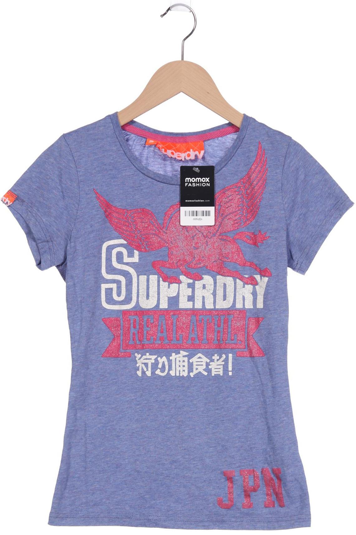 

Superdry Damen T-Shirt, flieder, Gr. 36