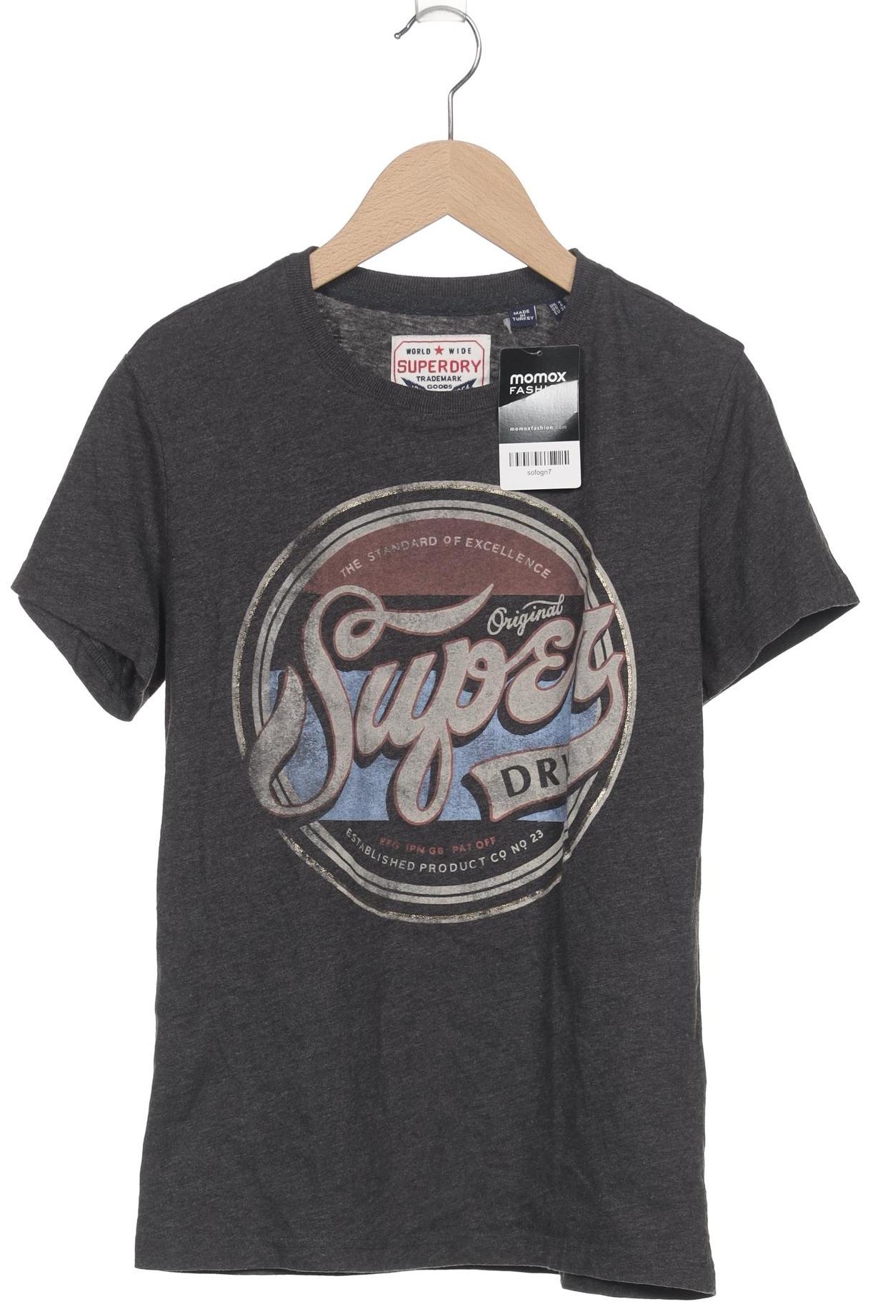 

Superdry Damen T-Shirt, grau, Gr. 36