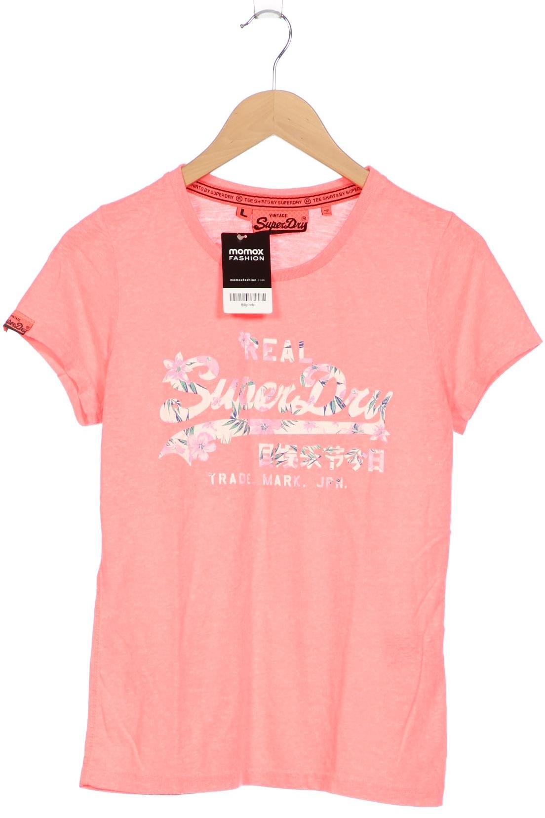 

Superdry Damen T-Shirt, pink, Gr. 42