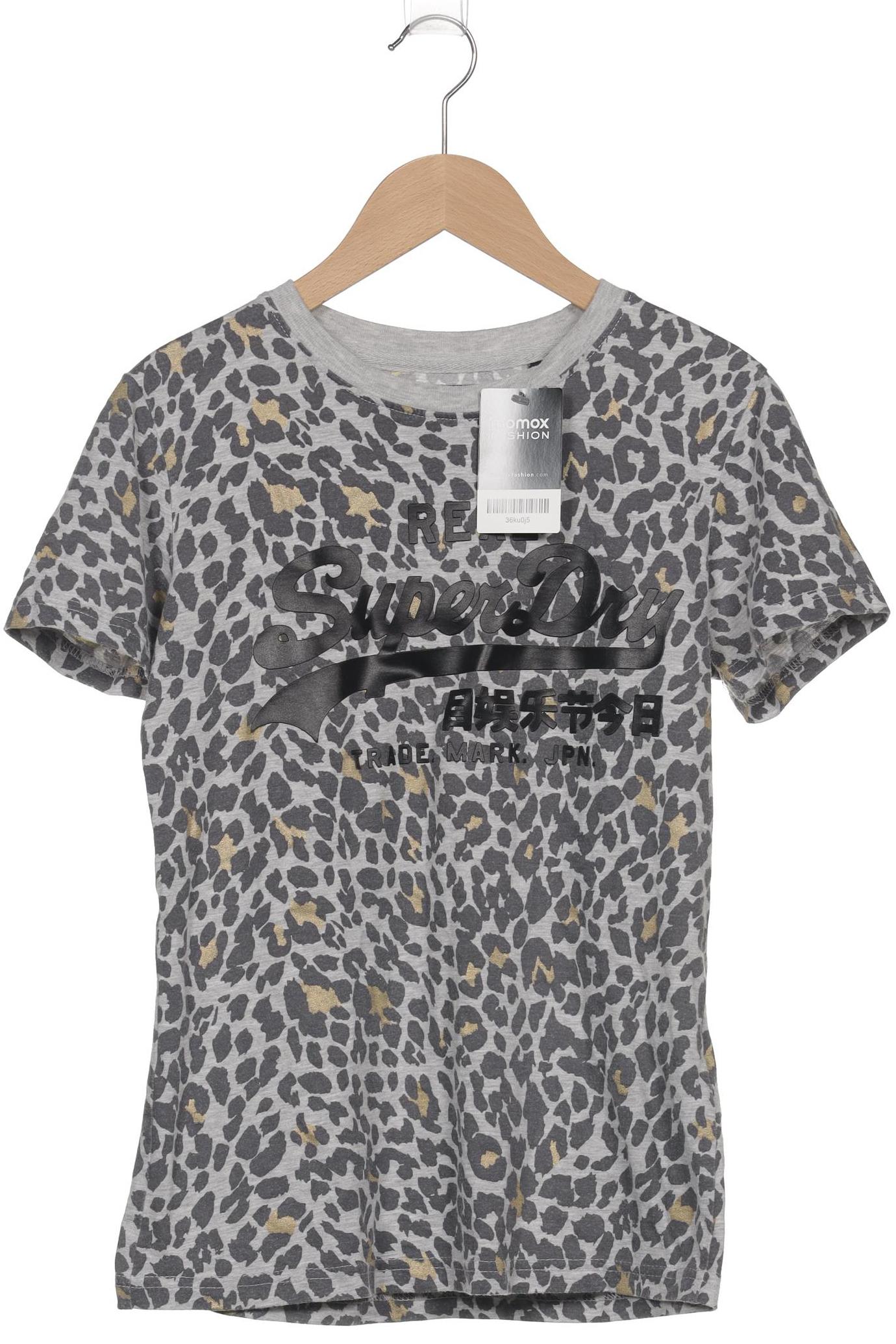 

Superdry Damen T-Shirt, grau, Gr. 34