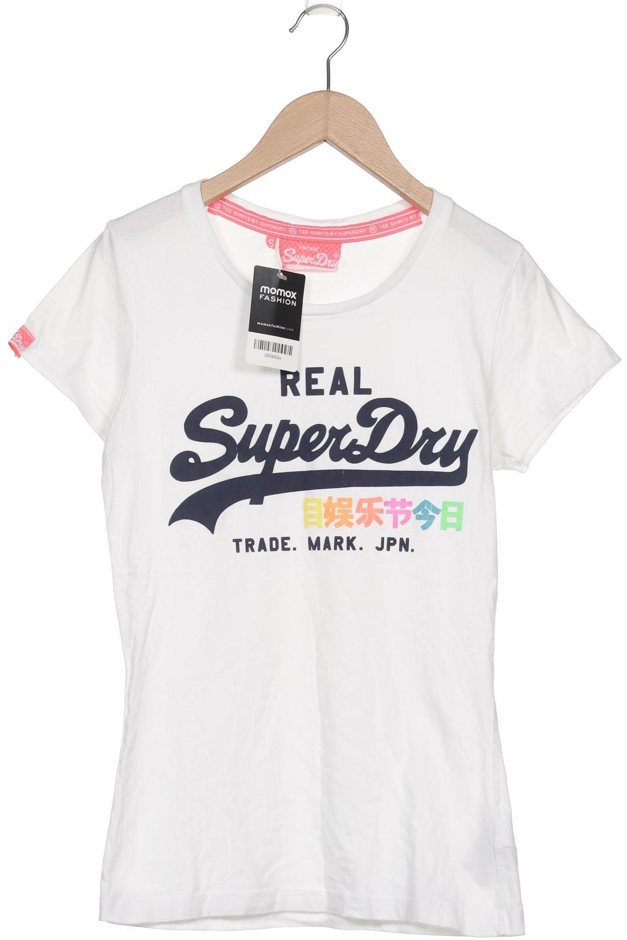 

Superdry Damen T-Shirt, weiß, Gr. 36