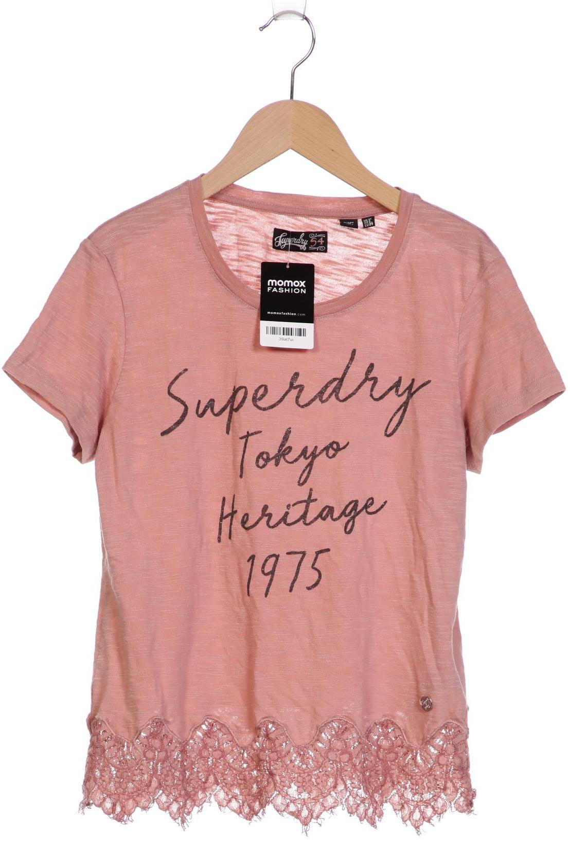 

Superdry Damen T-Shirt, pink, Gr. 38