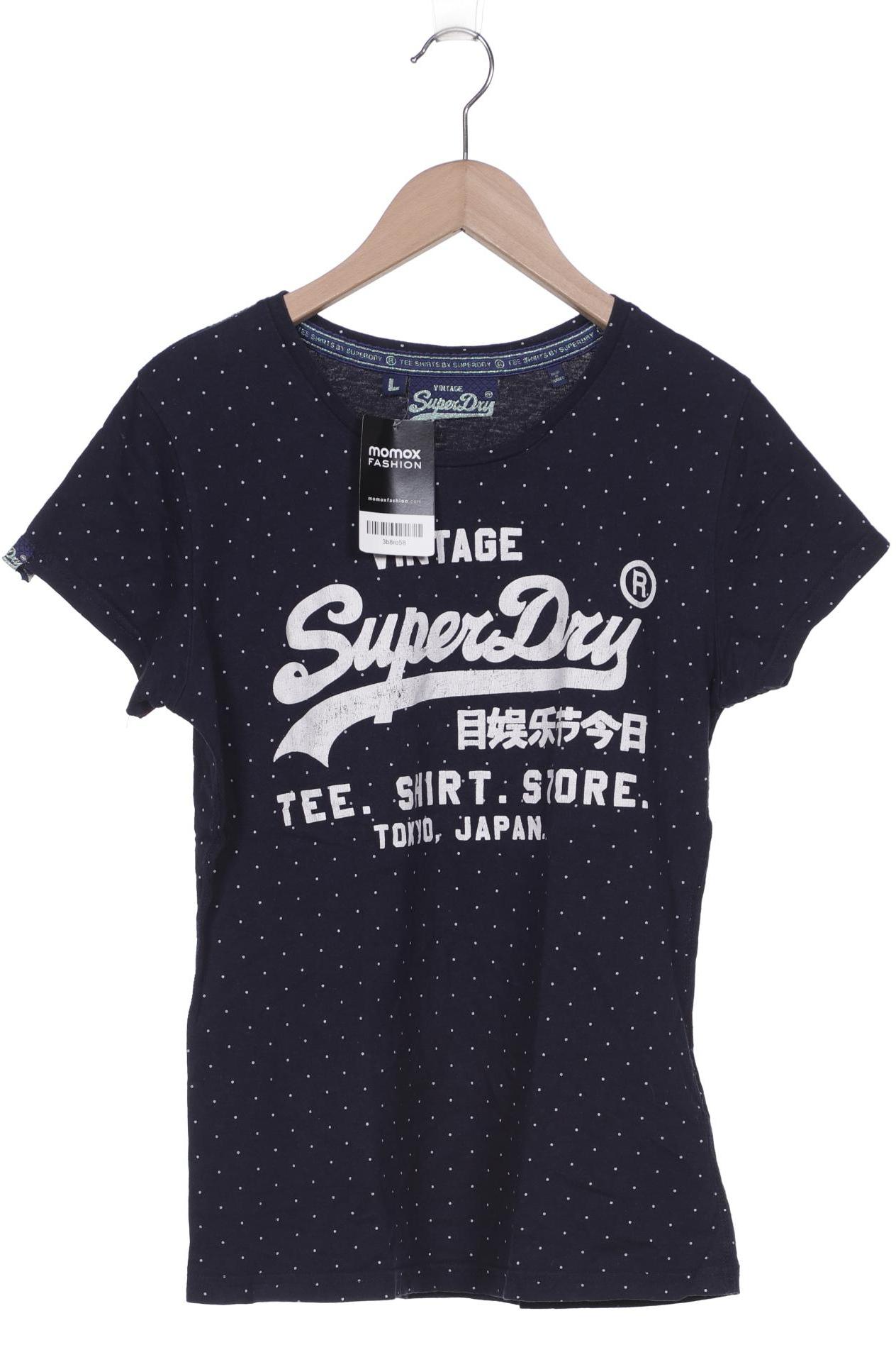 

Superdry Damen T-Shirt, marineblau