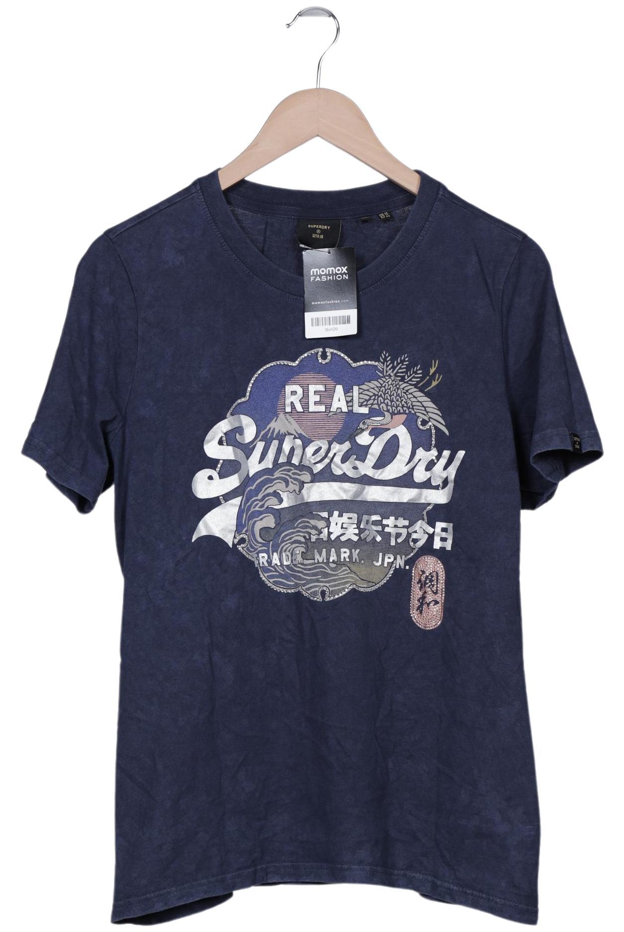 

Superdry Damen T-Shirt, marineblau, Gr. 44