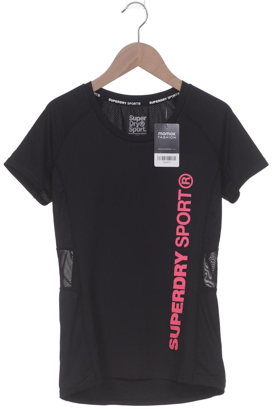 

Superdry Damen T-Shirt, schwarz, Gr. 40