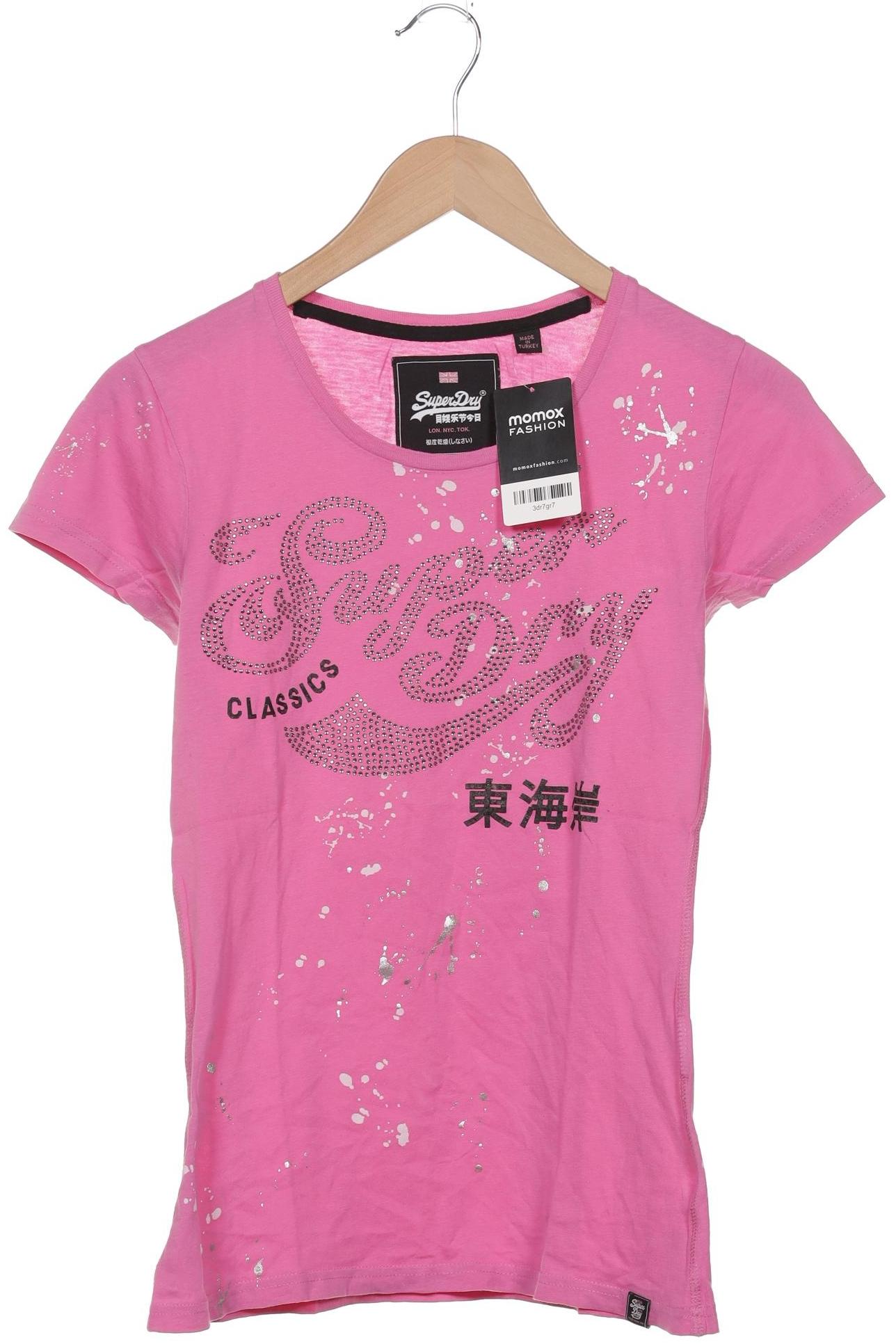 

Superdry Damen T-Shirt, pink, Gr. 36