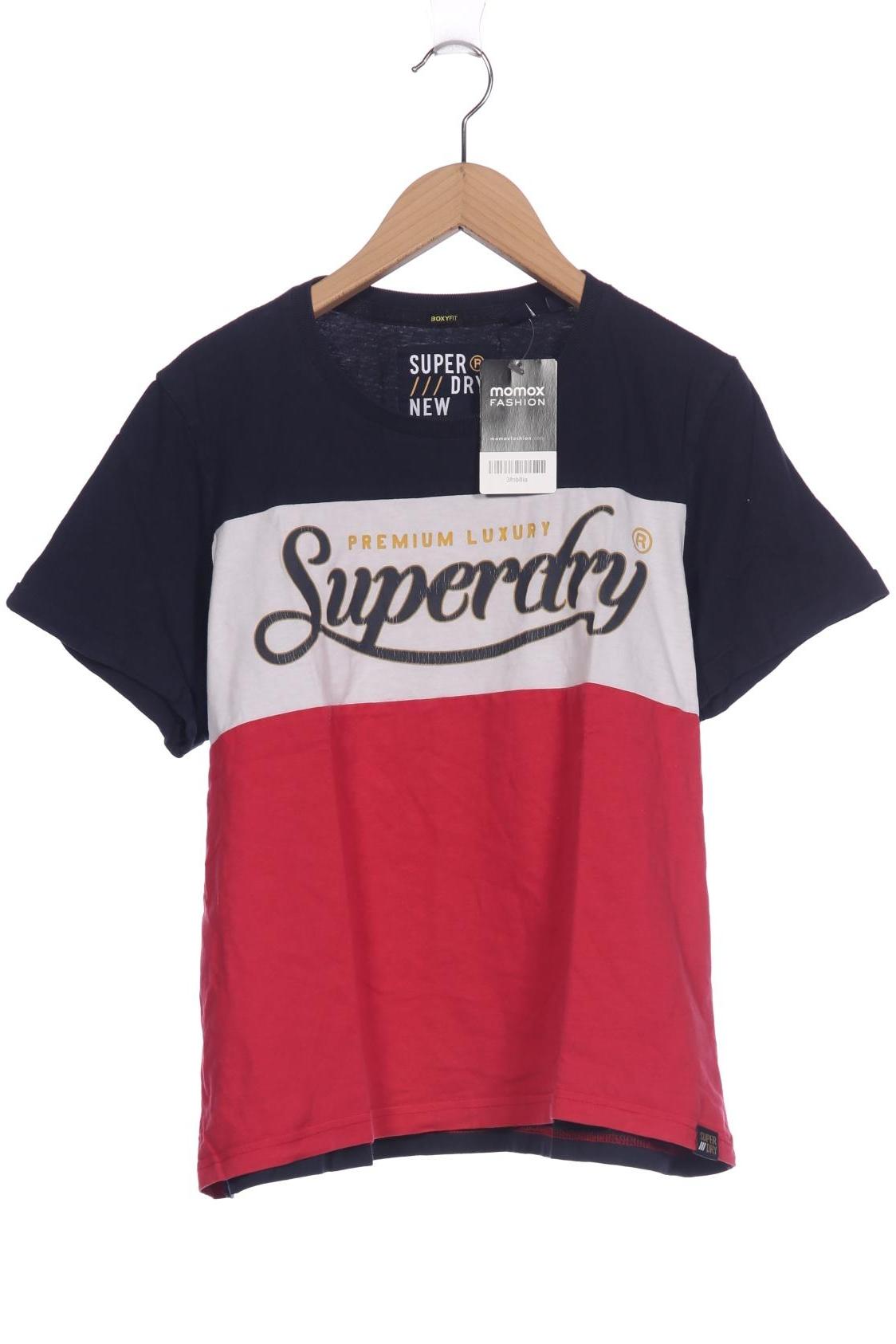 

Superdry Damen T-Shirt, marineblau, Gr. 40