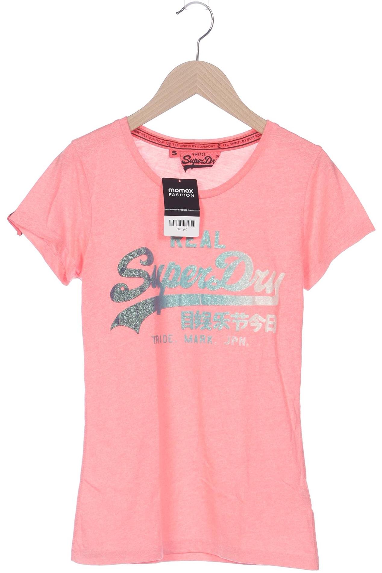 

Superdry Damen T-Shirt, pink, Gr. 36